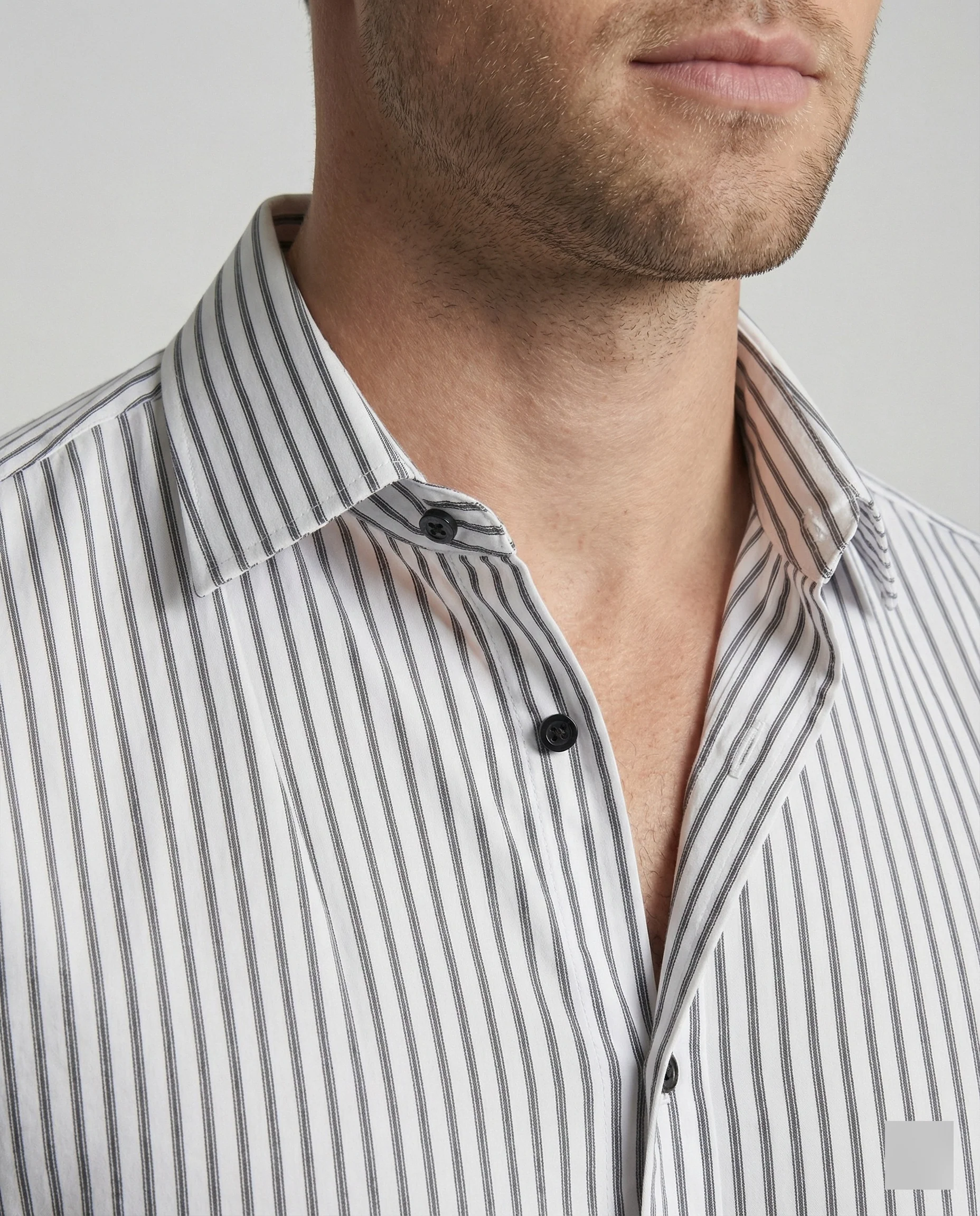 Herren Hemd gestreift slim fit - Image 7