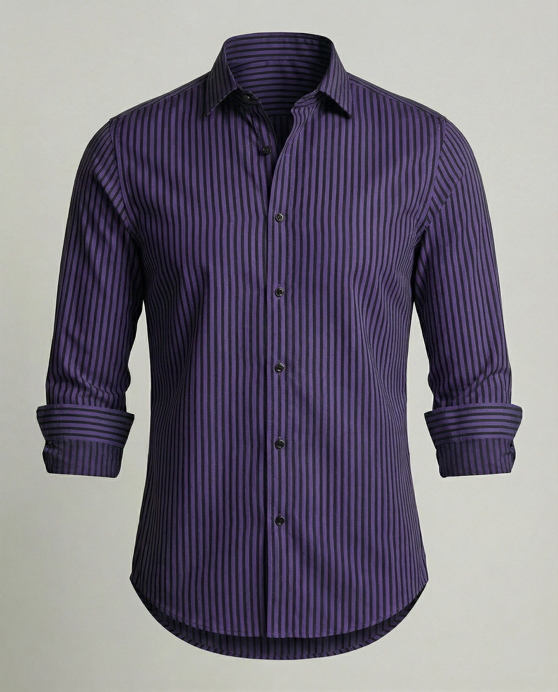 Herren Hemd gestreift slim fit - Image 8