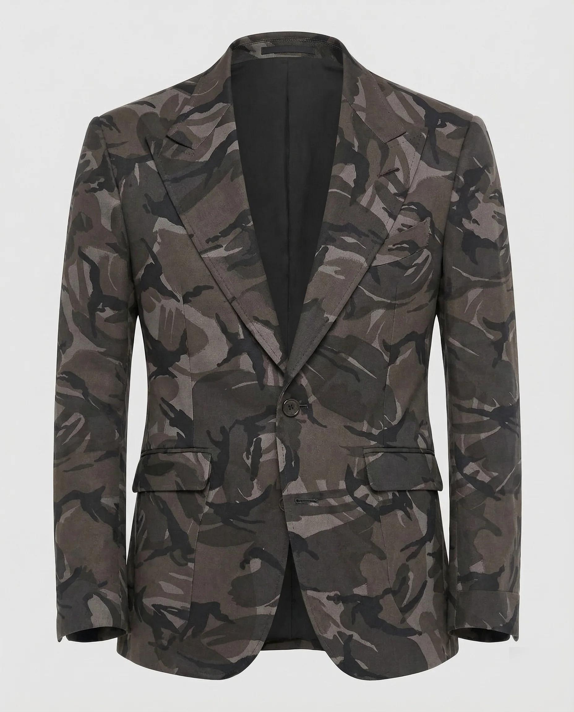 Jacquard Sakko Mit Leopardenmuster Herren - Image 6