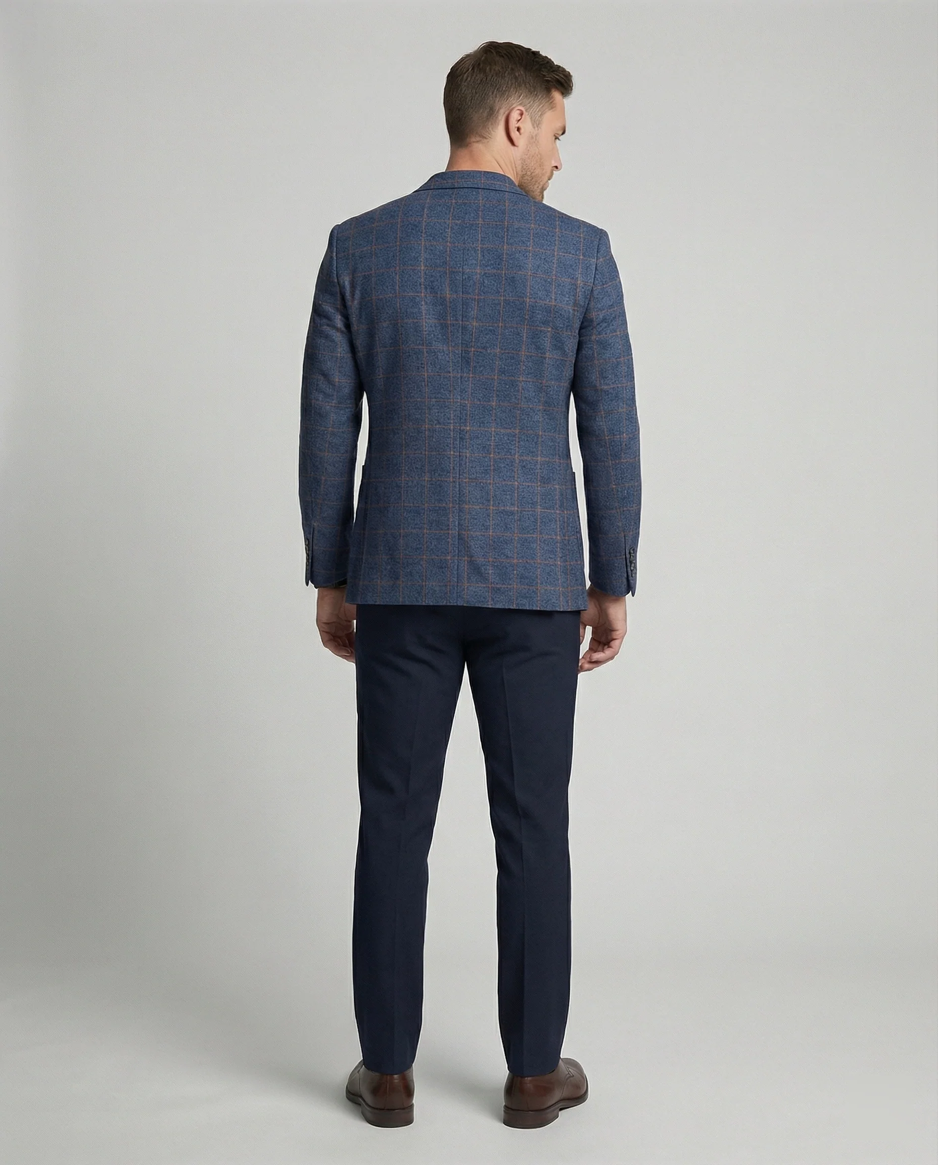 Herren Karosakko Slim Fit Business - Image 4