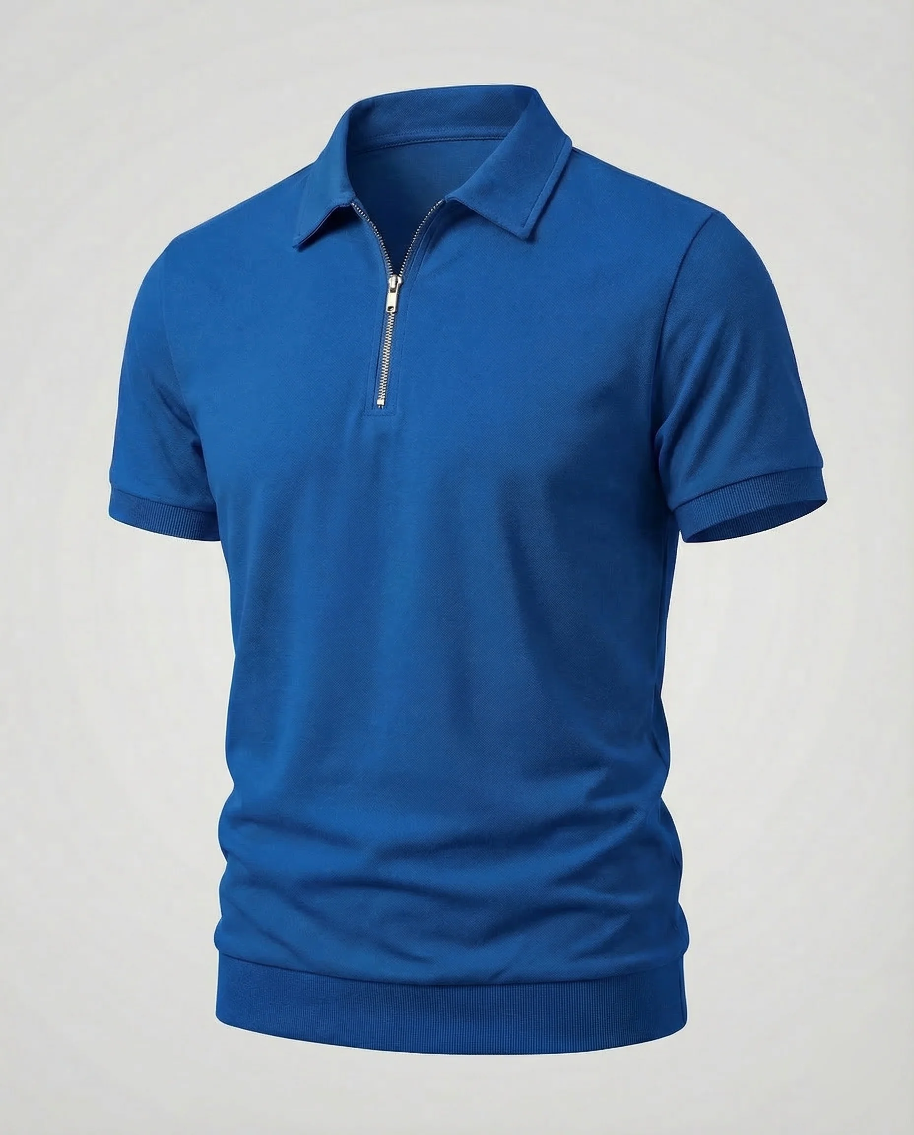 Herren Poloshirt Reißverschluss - Image 11