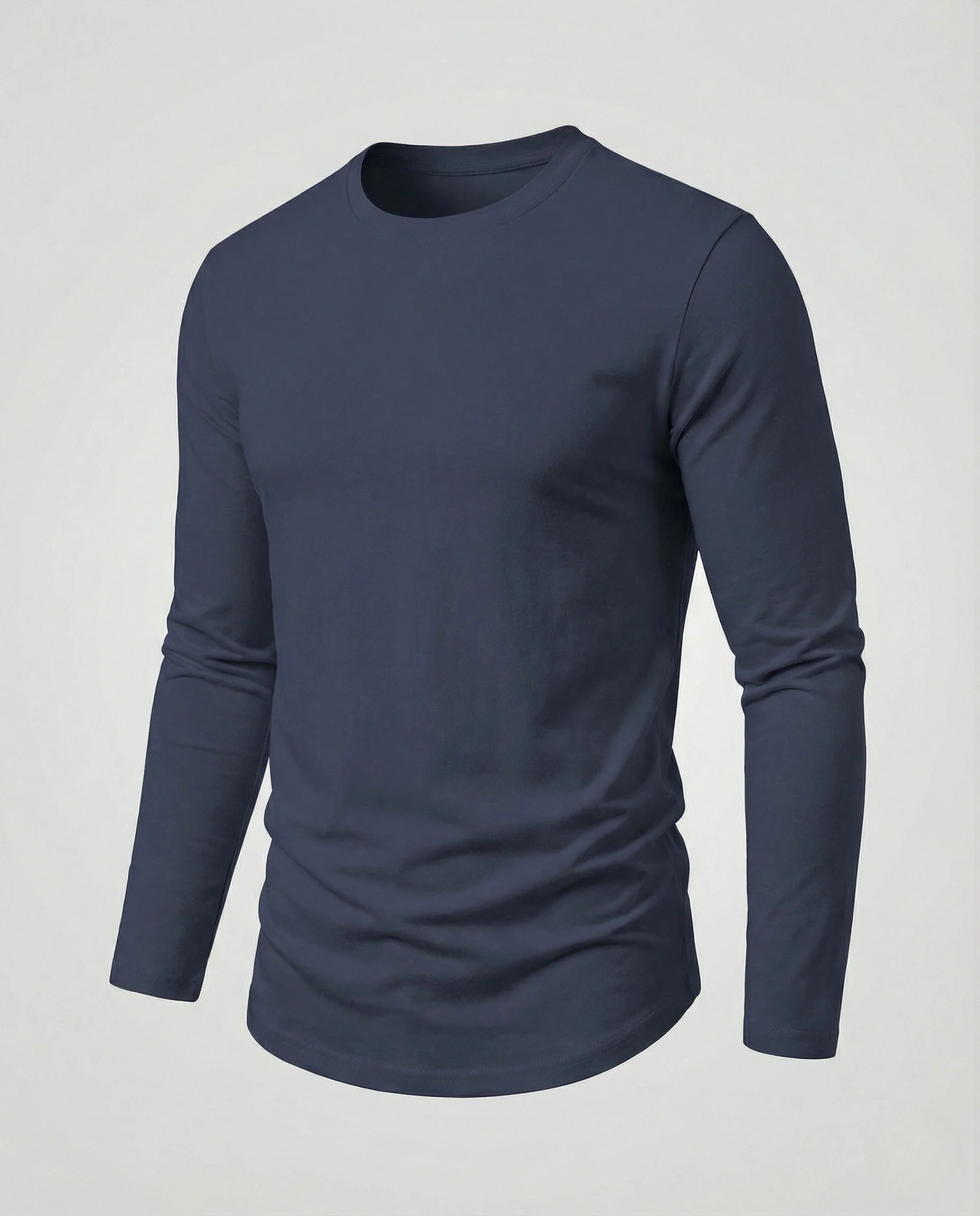 Herren Langarmshirt mit Rundhalsausschnitt - Image 9