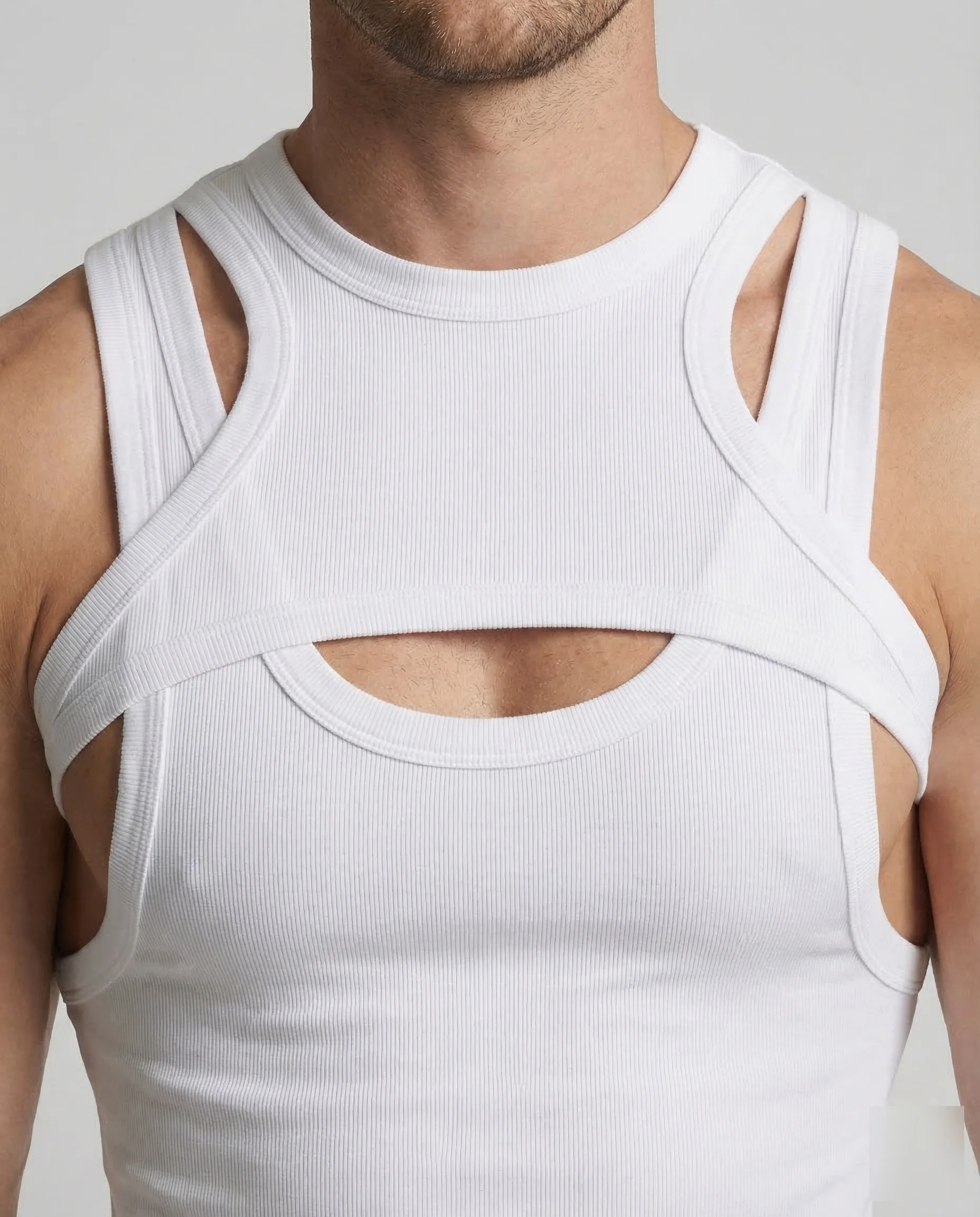 Herren Crop Top Ripp - Image 3