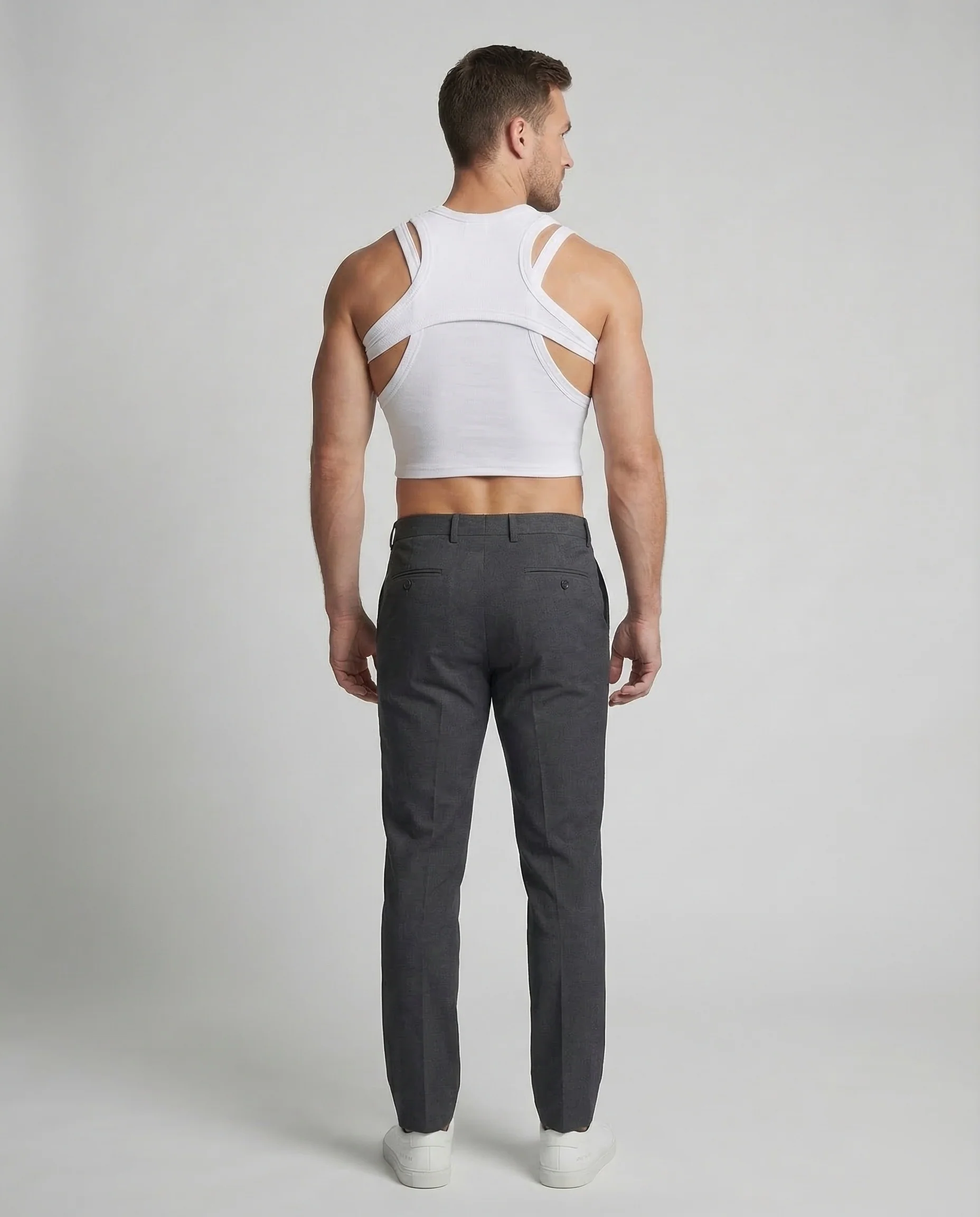 Herren Crop Top Ripp - Image 4