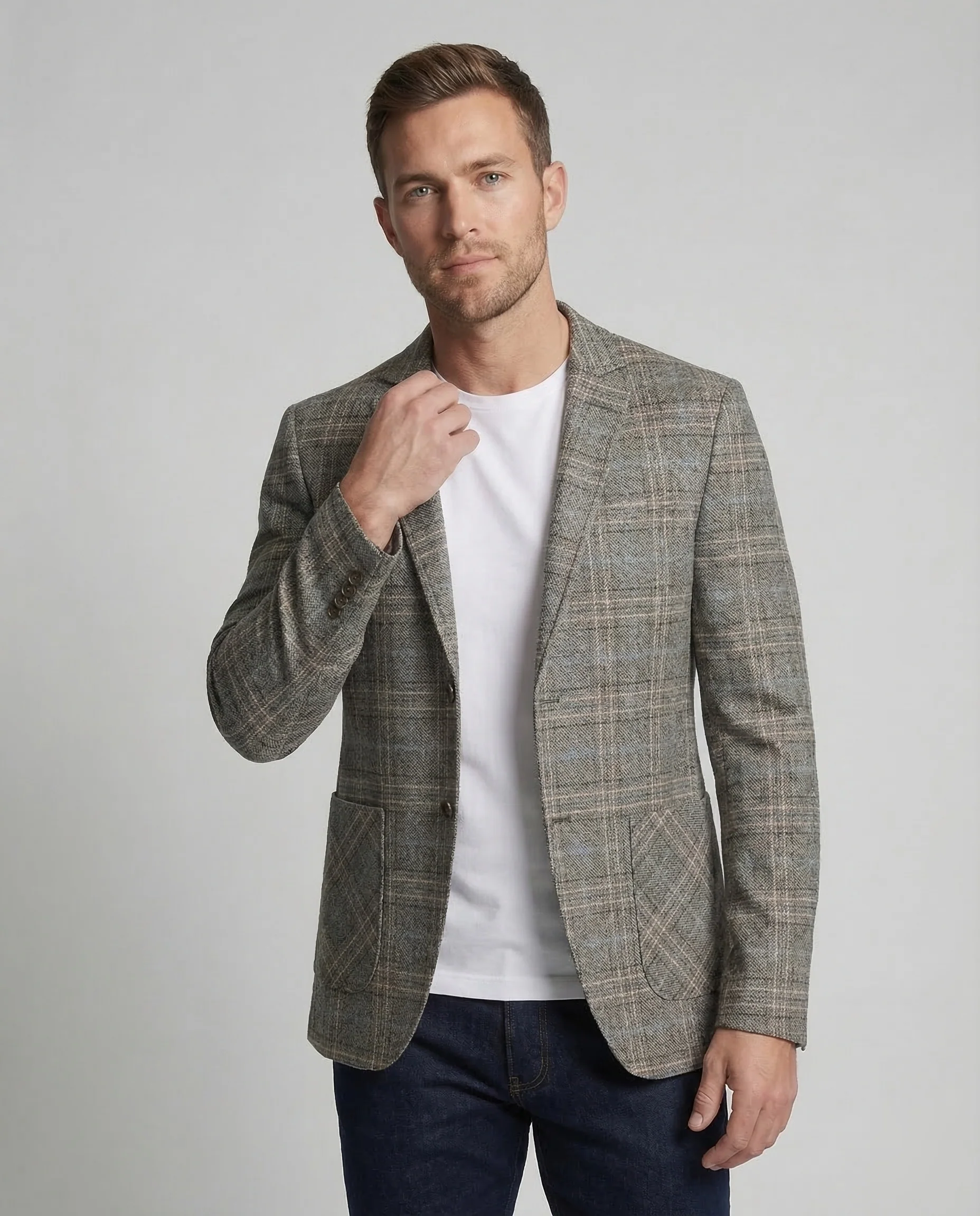 Herren Sakko Karo Slim - Image 2