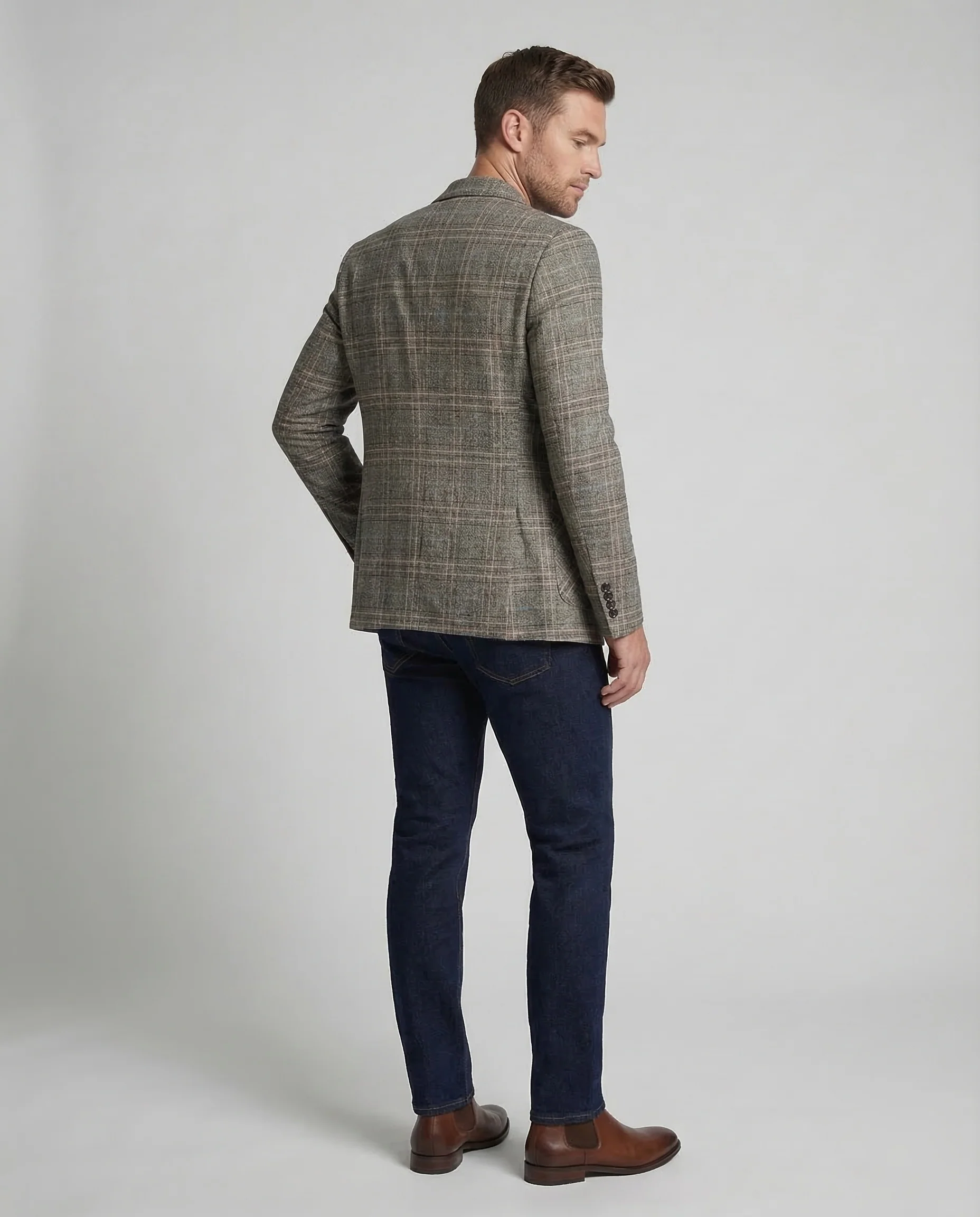 Herren Sakko Karo Slim - Image 4