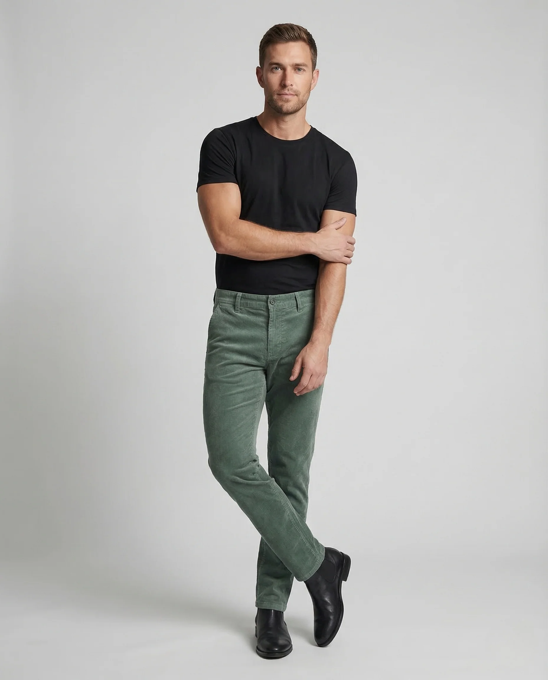 Herren Cordhose Thermo Fleece Innenfutter