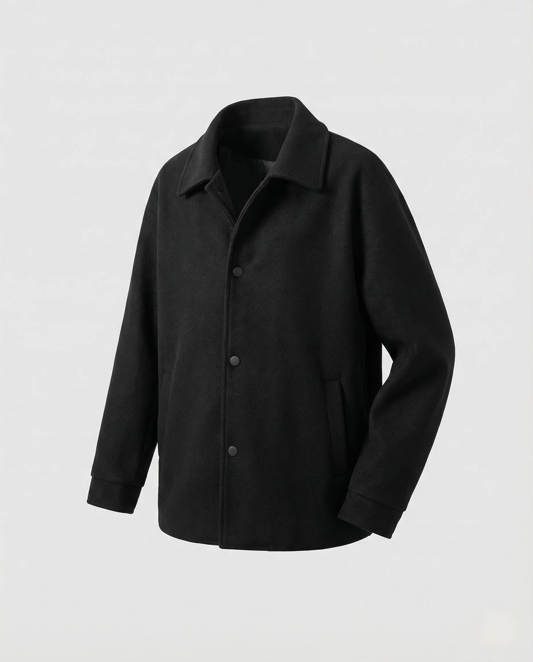 Wollmixmantel Oversize Mit Revers Herren - Image 5