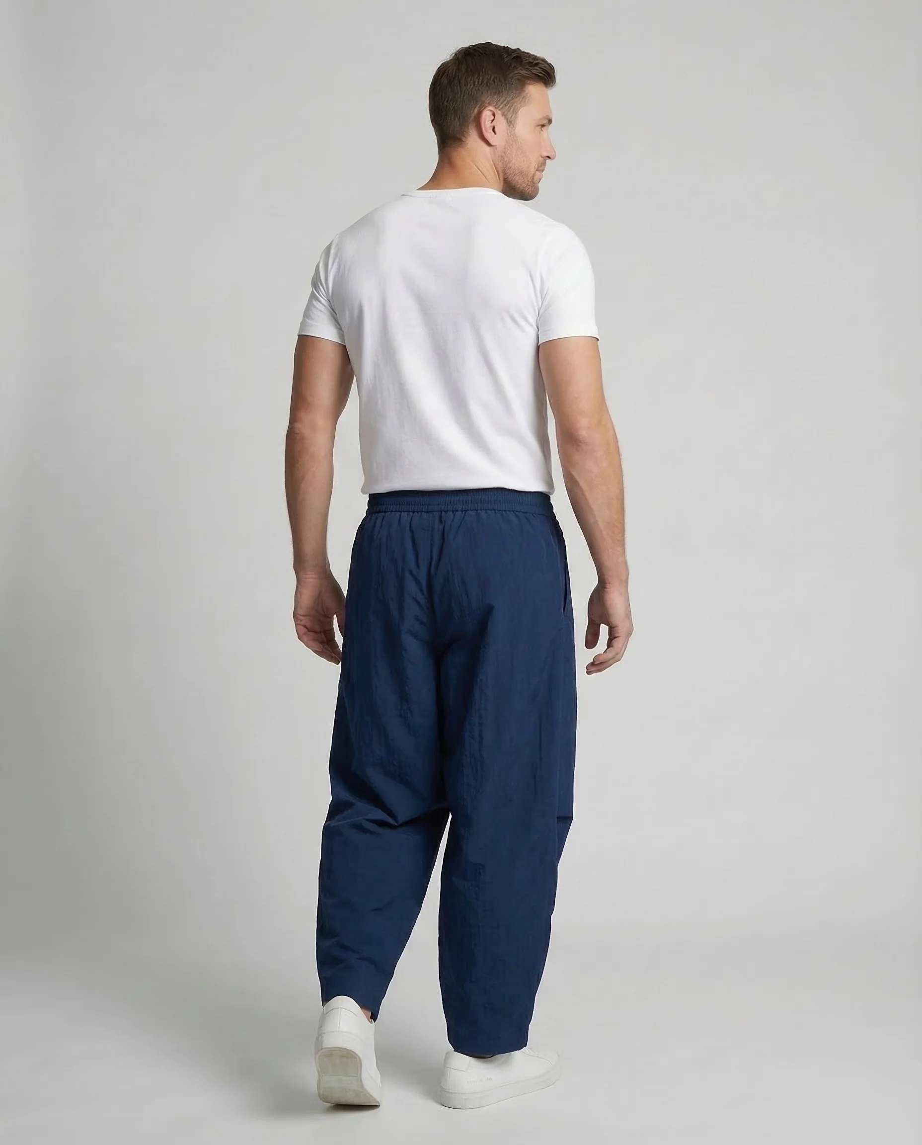 Herren Sommerhose Weit Tunnelzug - Image 4