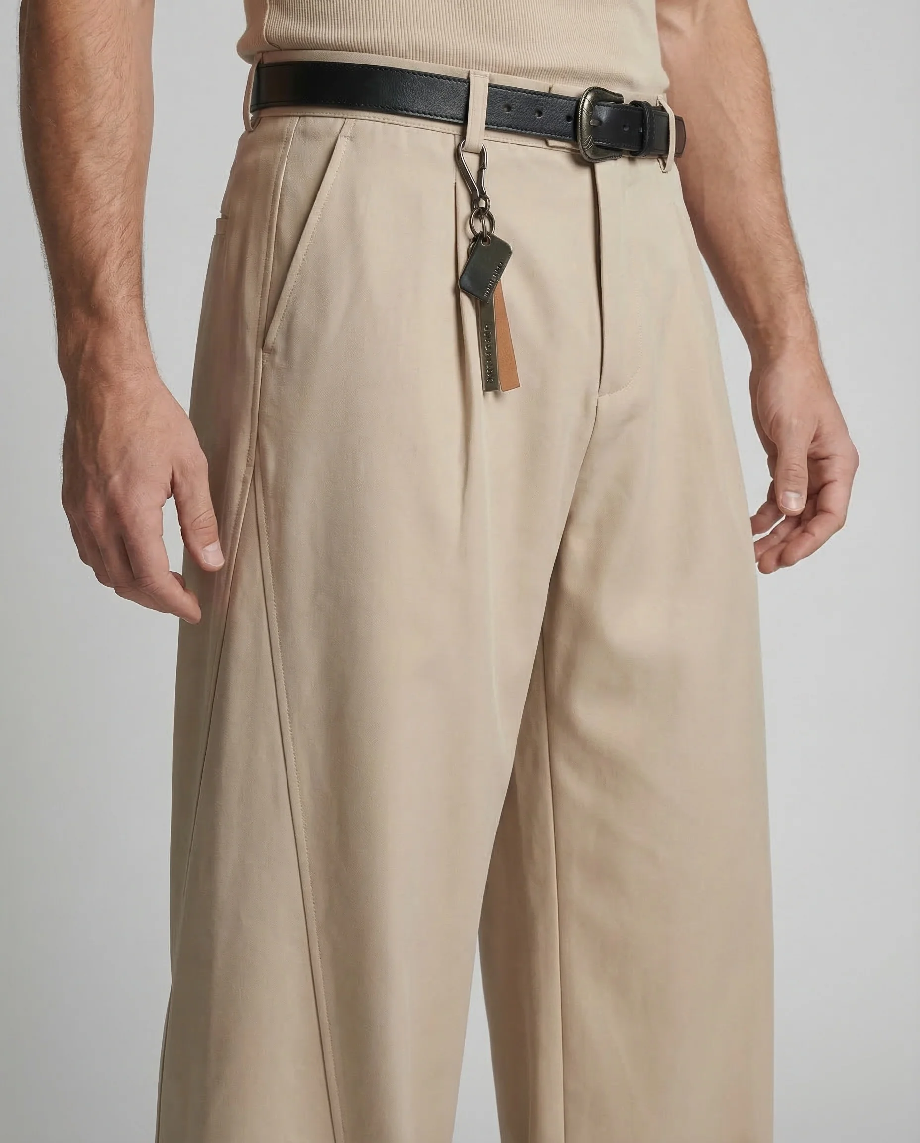 Herren Palazzo Hose High Waist - Image 3