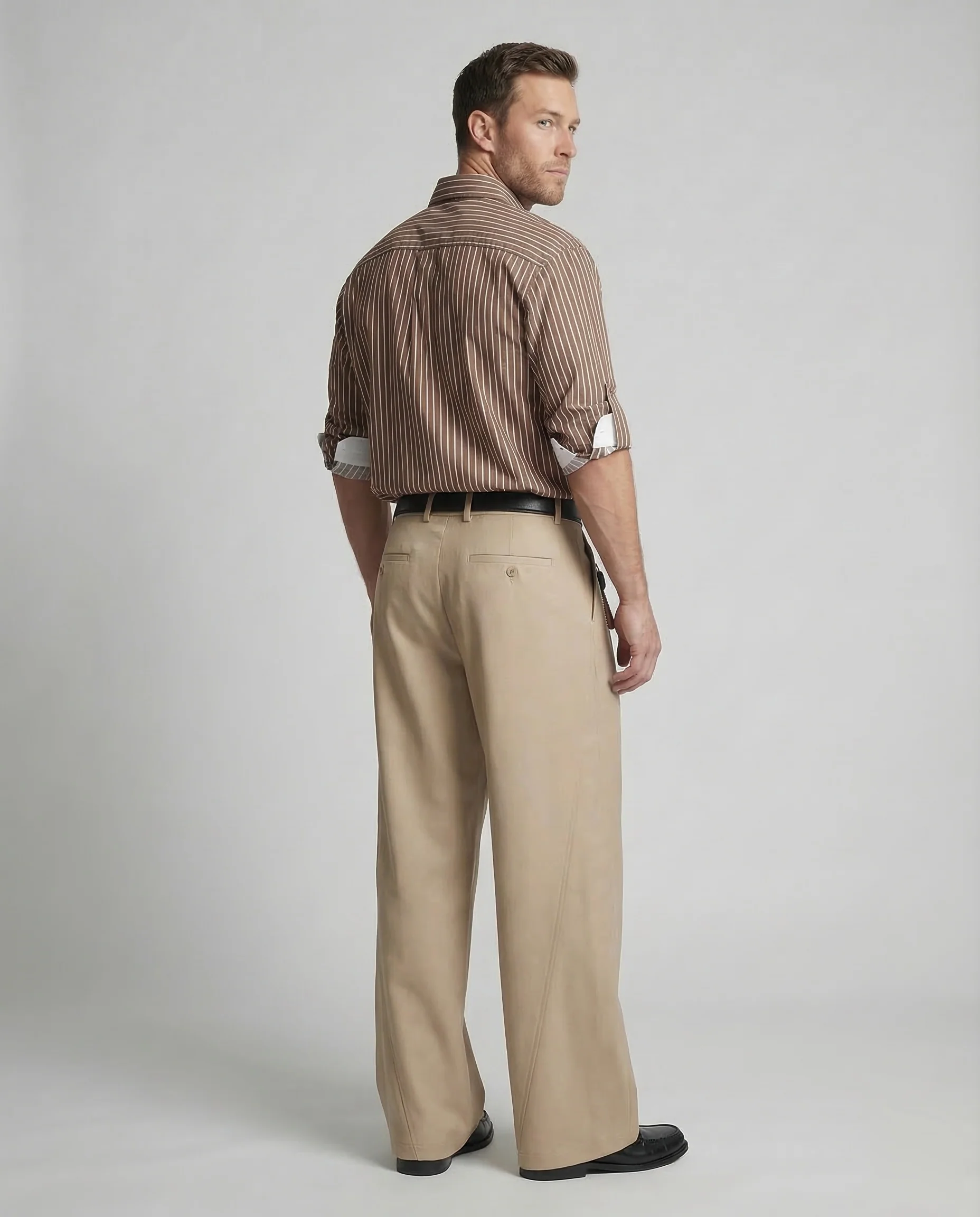 Herren Palazzo Hose High Waist - Image 4