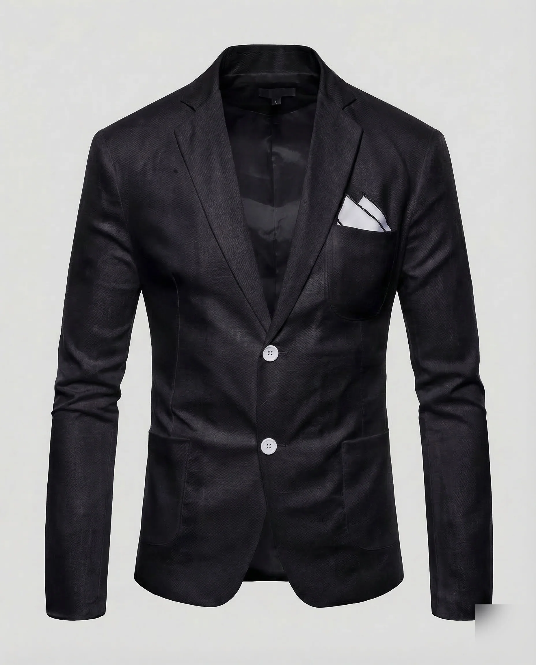 Herren Leinen Blazer Sommer - Image 8
