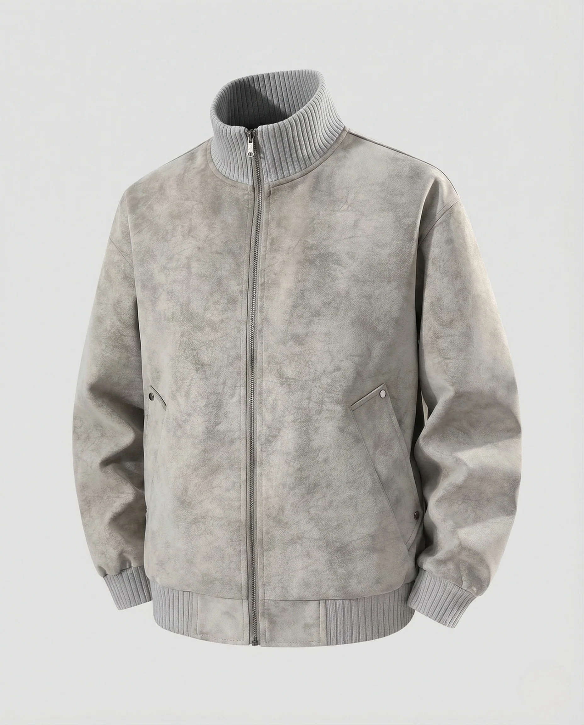 Herren Velours Bomberjacke Urban - Image 5