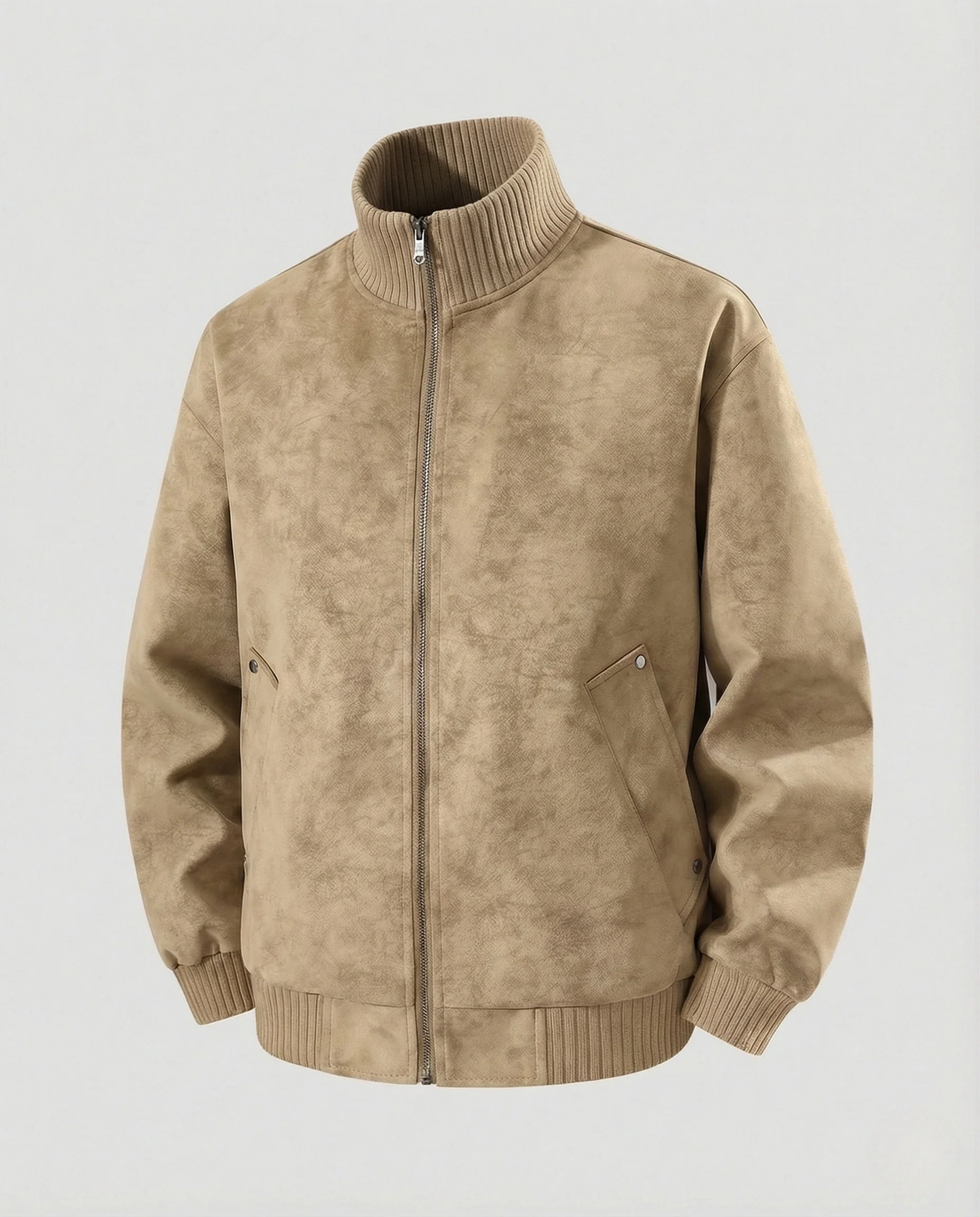 Herren Velours Bomberjacke Urban - Image 8