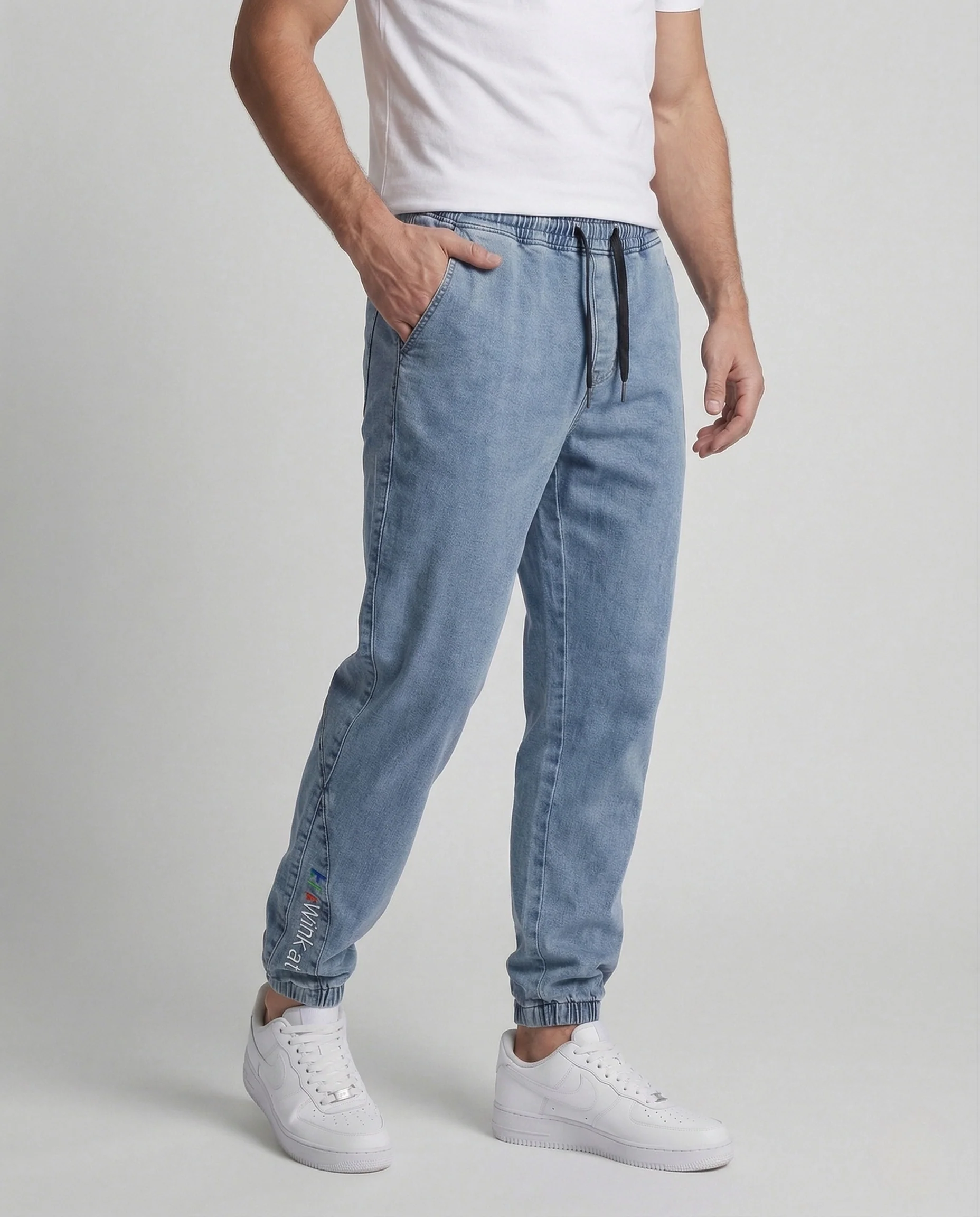 Herren Jeans Jogger mit Tunnelzugbund - Image 2