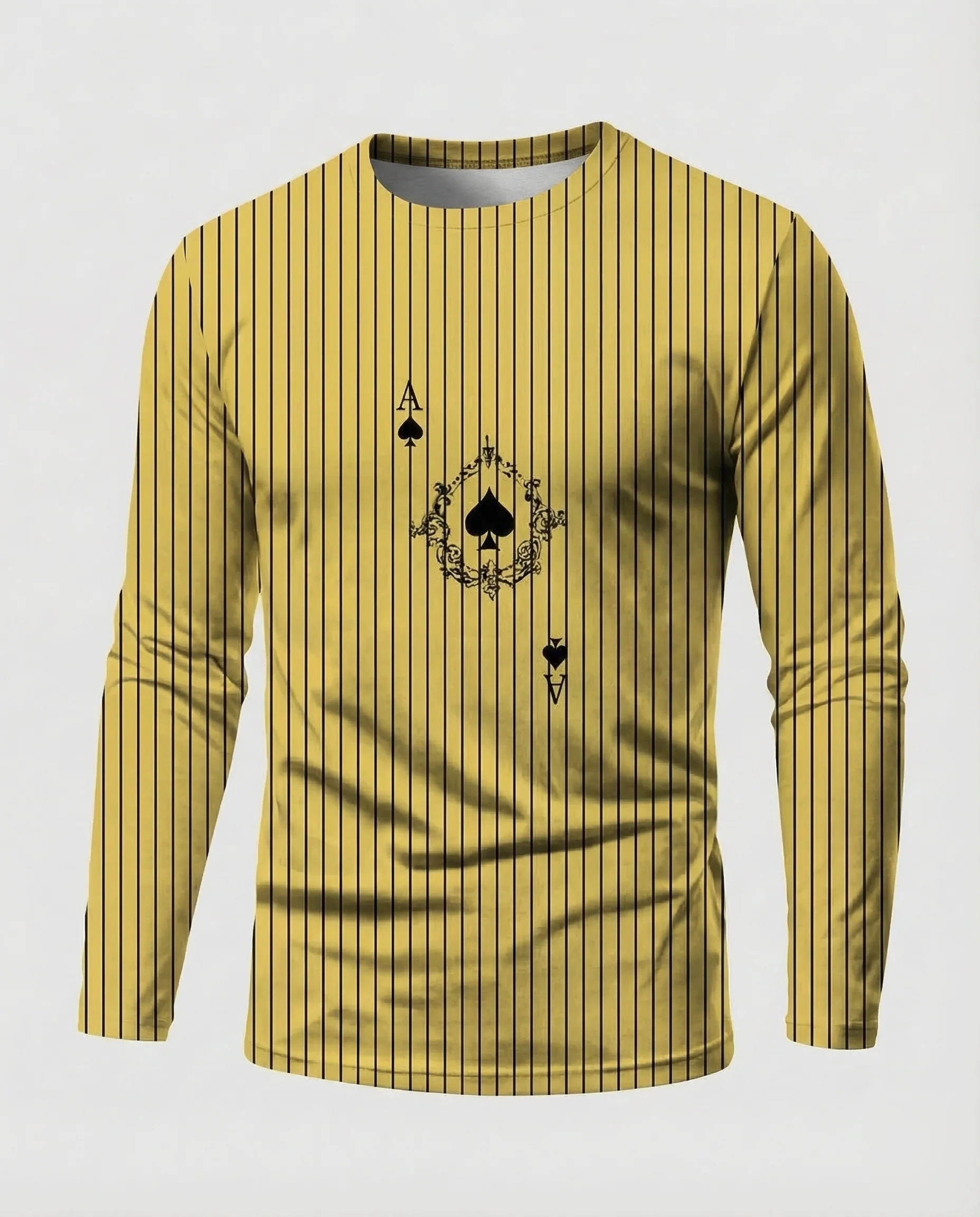Herren Langarmshirt Print - Image 7