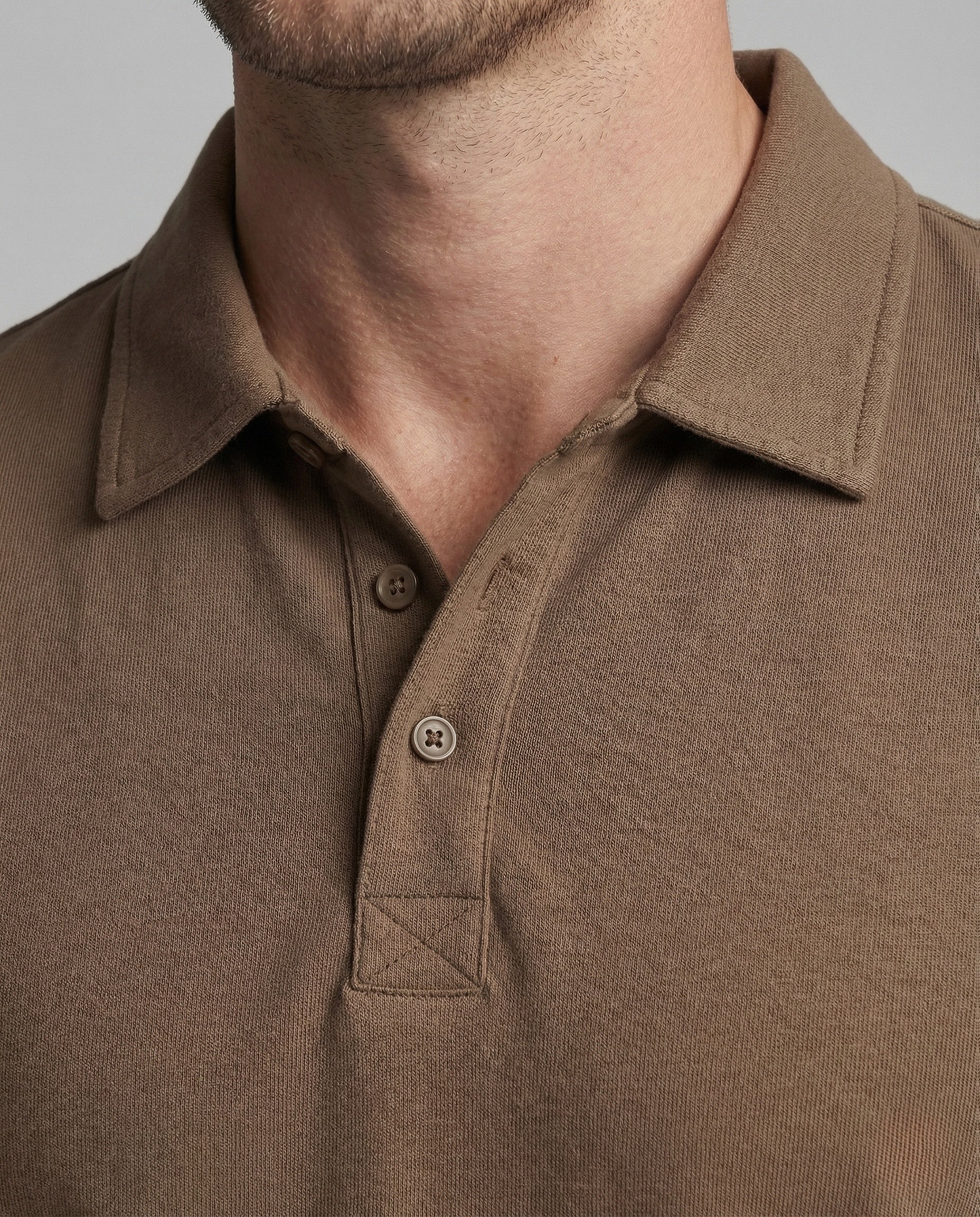 Herren Polohemd Casual mit offener Kante und lockerer Passform - Image 4