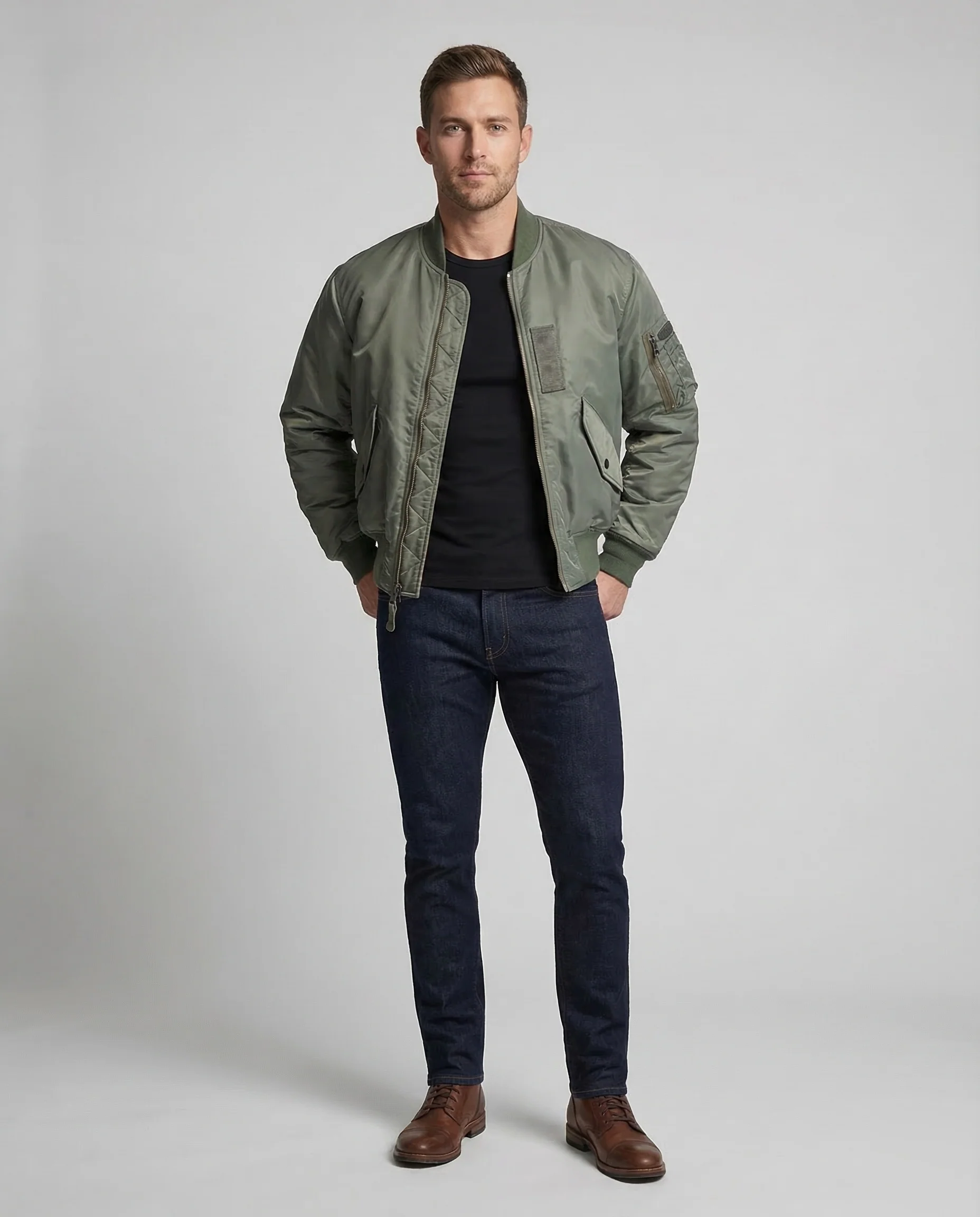 Herren Bomberjacke Flieger