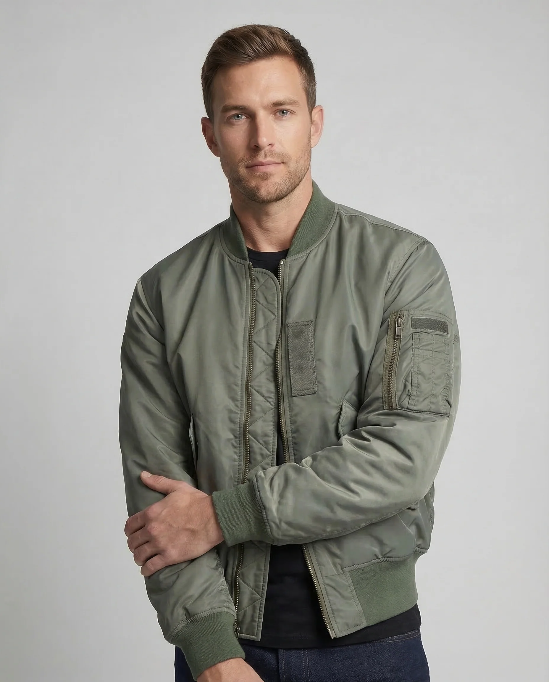 Herren Bomberjacke Flieger - Image 2