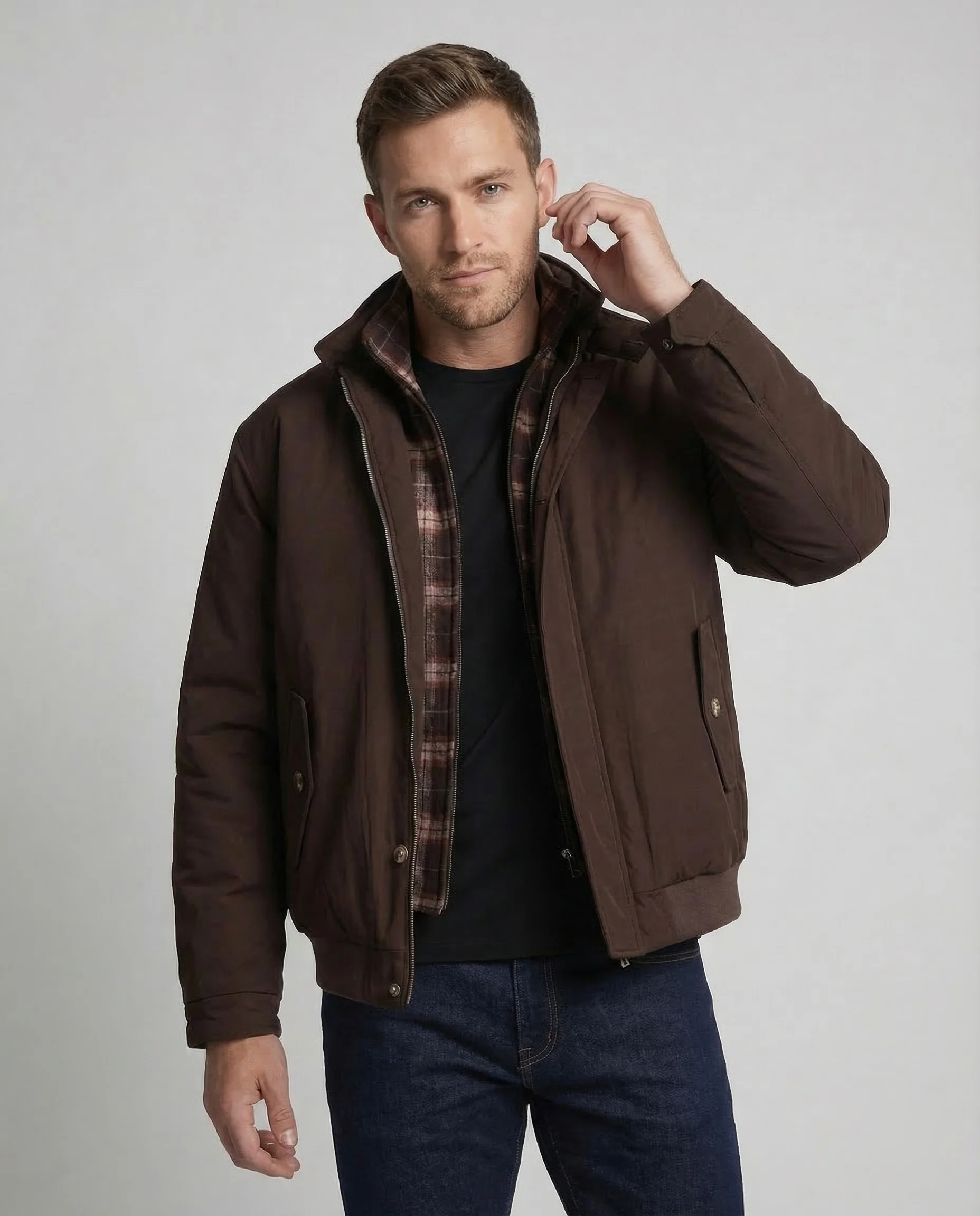 Herren Übergangsjacke Wattiert - Image 2