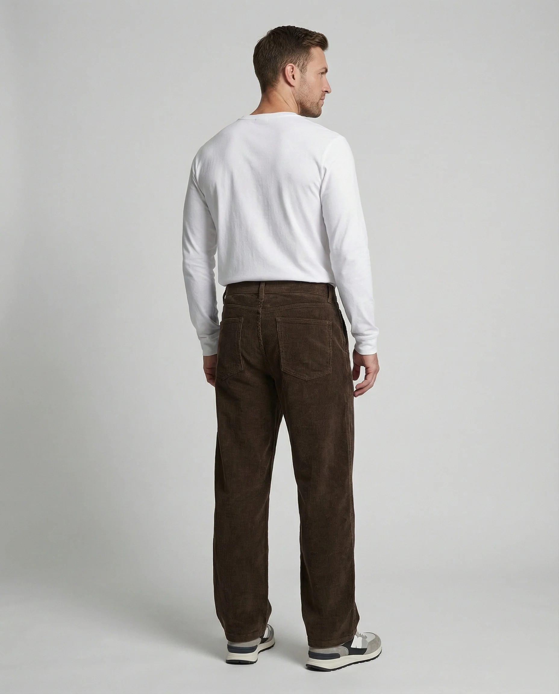 Herren Cordhose weit mit Kordelzug - Image 6