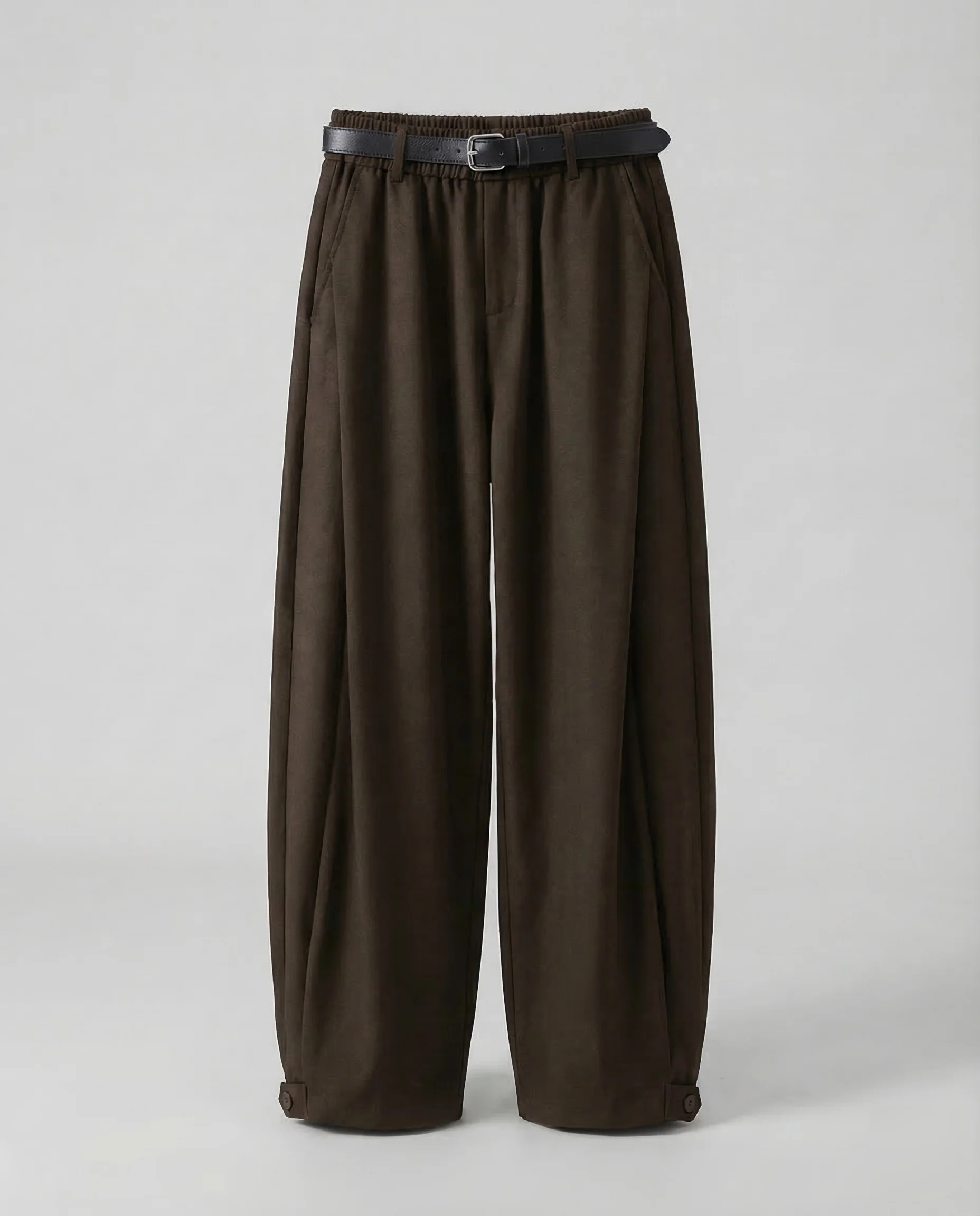 Herren Stoffhose Weit Bügelfalte - Image 6
