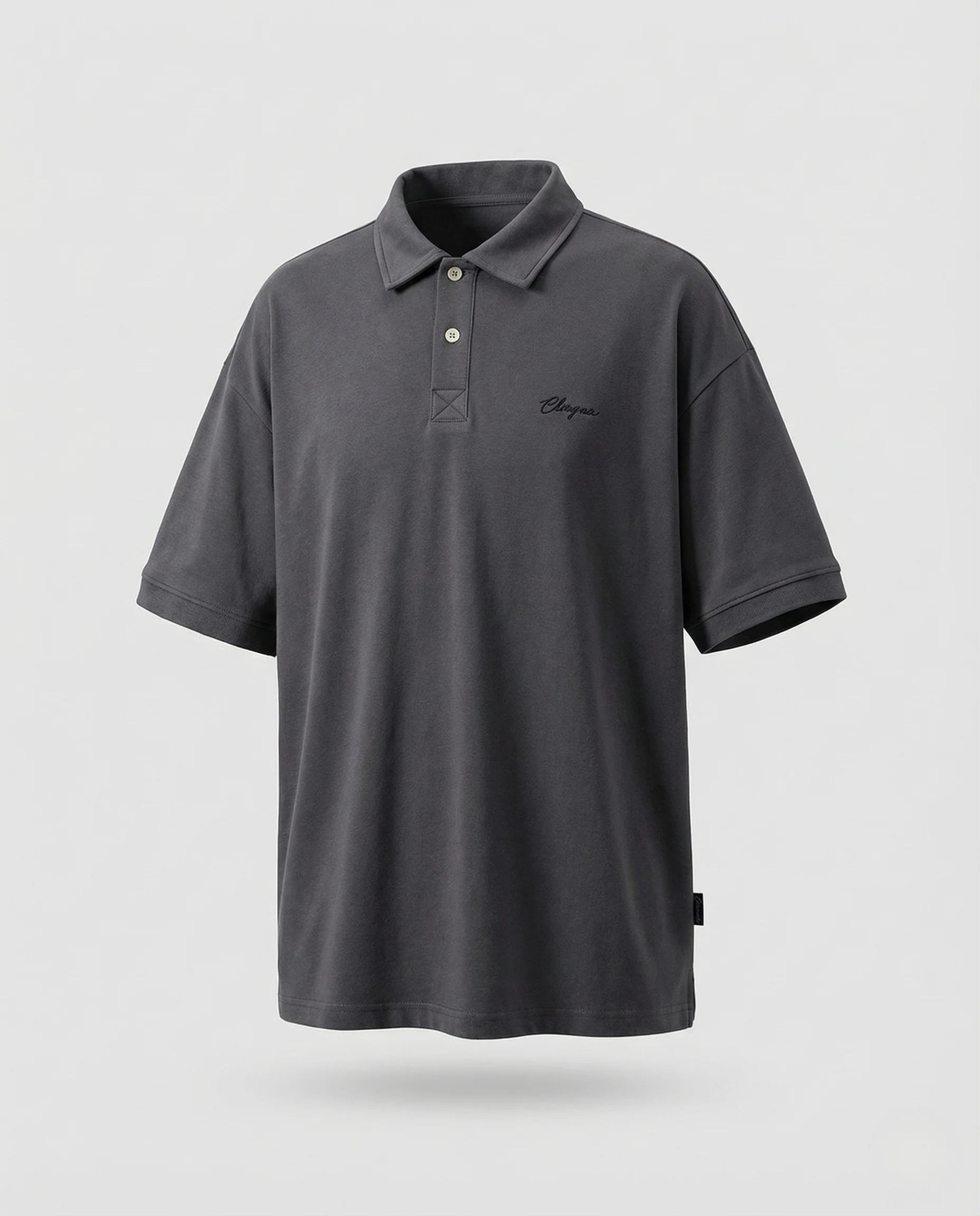 Herren Polo Oversize Baumwollmix - Image 5