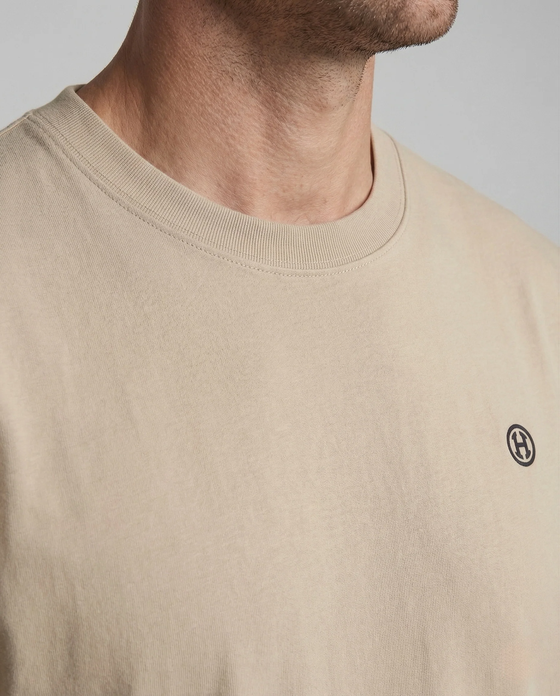 Herren T Shirt Oversize Baumwollmix - Image 3
