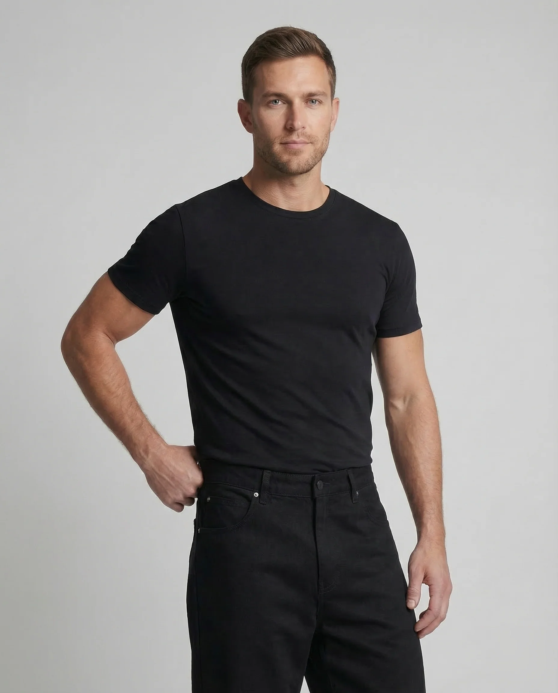 Herren Baggy Hose Baumwolle - Image 2
