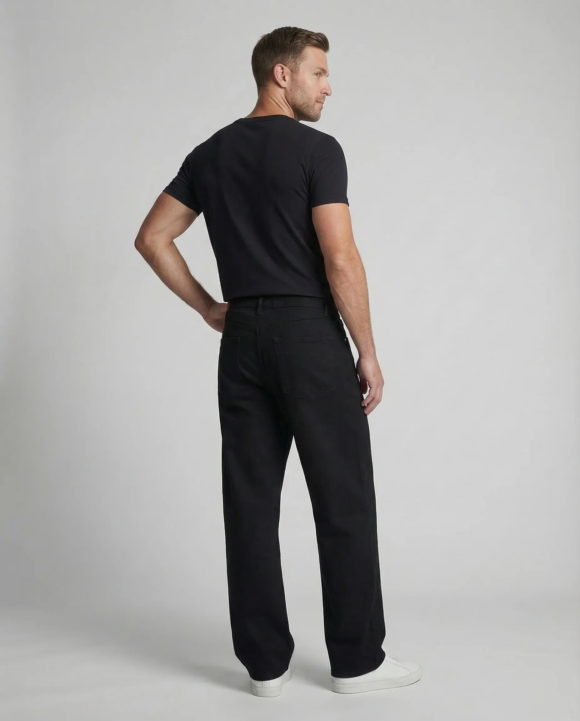 Herren Baggy Hose Baumwolle - Image 4
