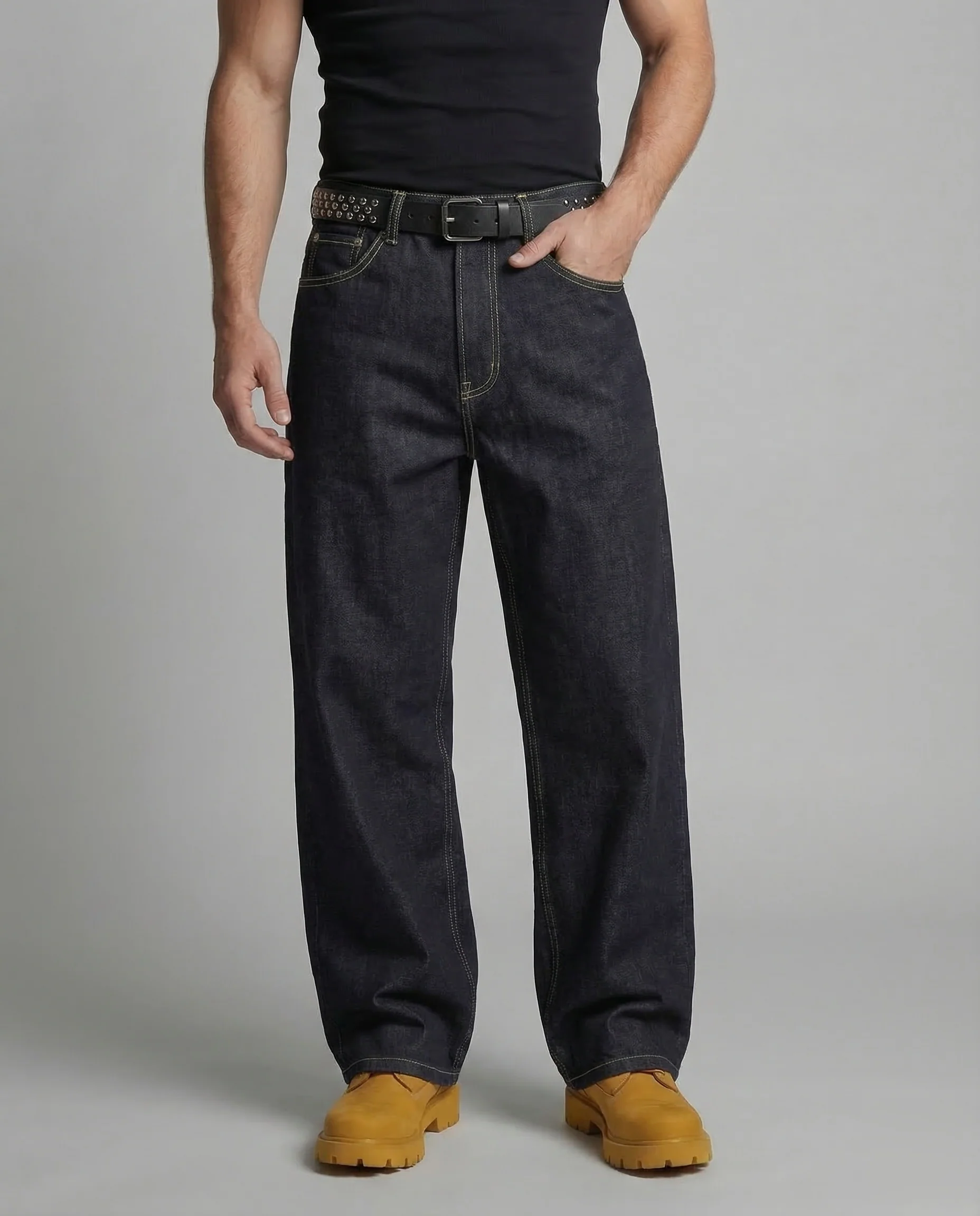 Herren Baggy Jeans Kette - Image 2