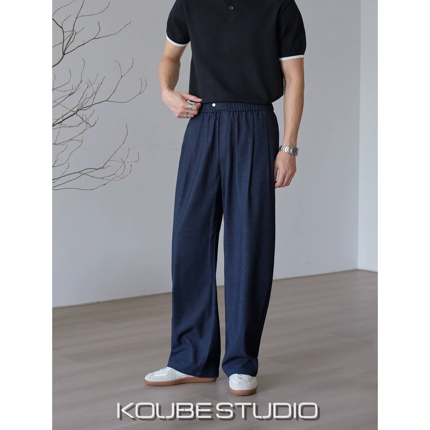 Herren Bundfaltenhose Weit - Image 2