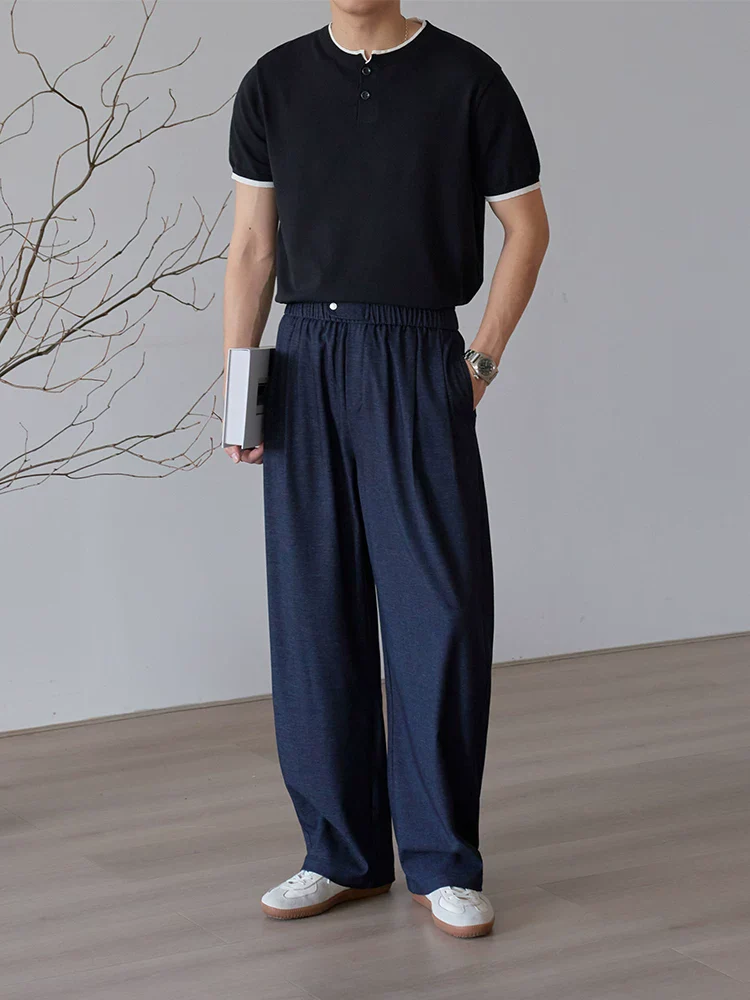 Herren Bundfaltenhose Weit - Image 3