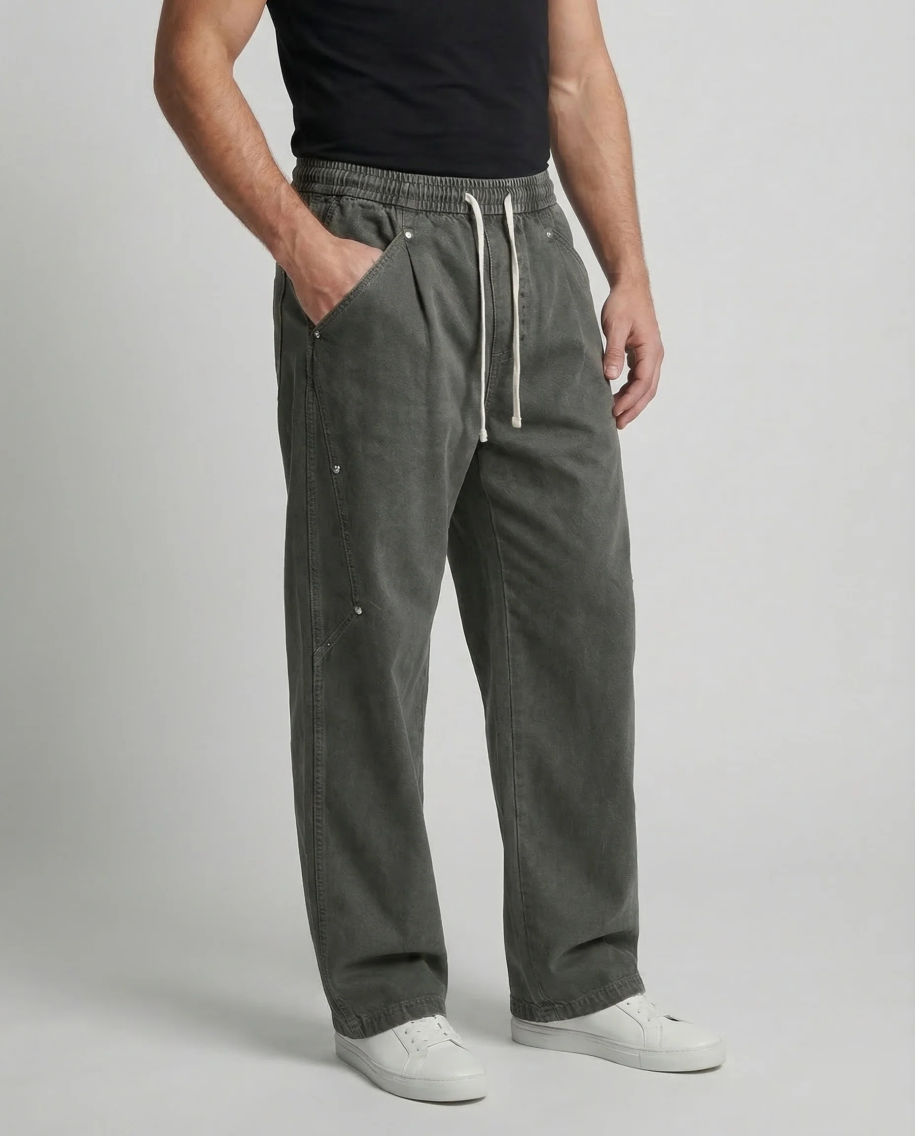 Herren Cargo Jeans Weit - Image 2
