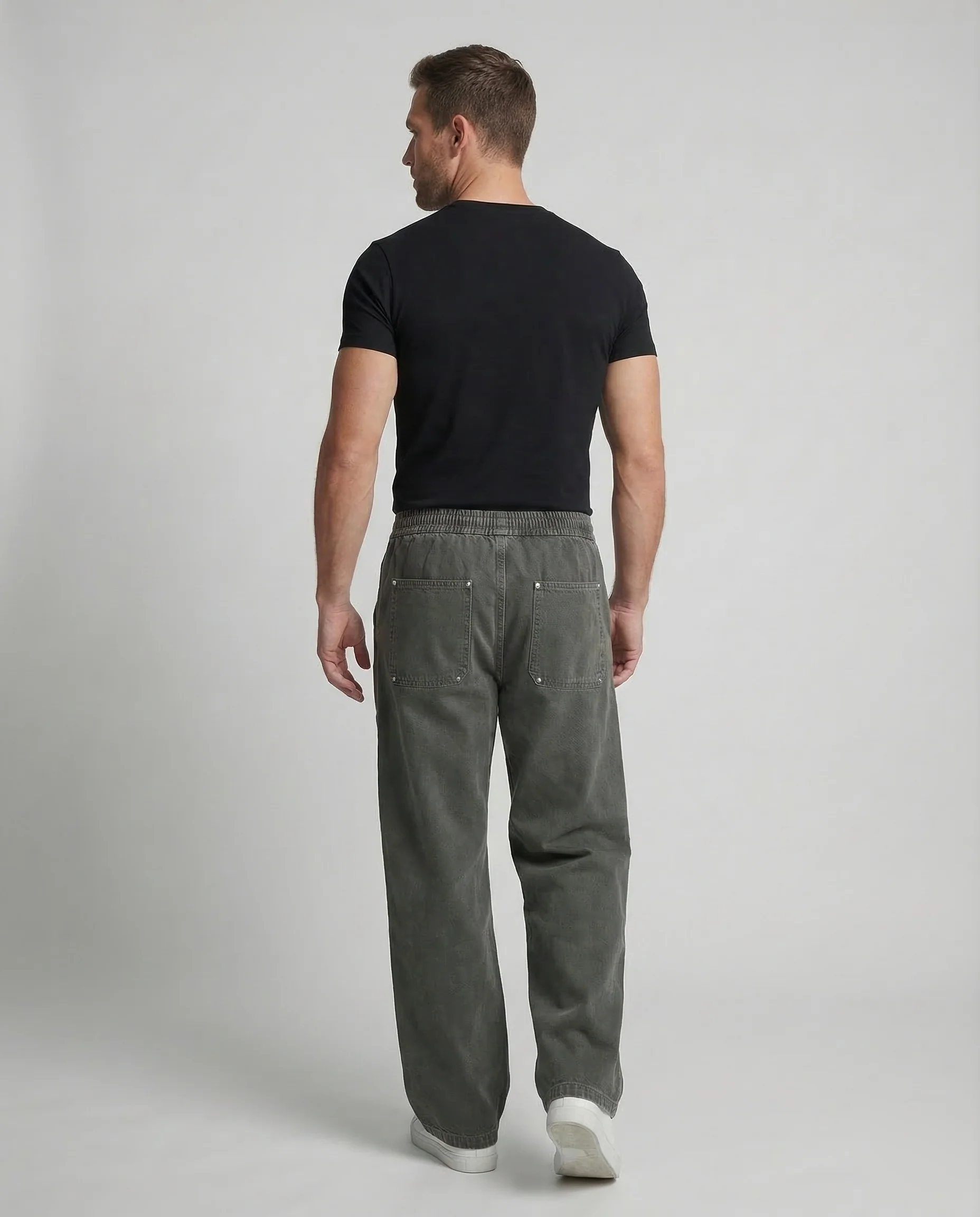 Herren Cargo Jeans Weit - Image 4