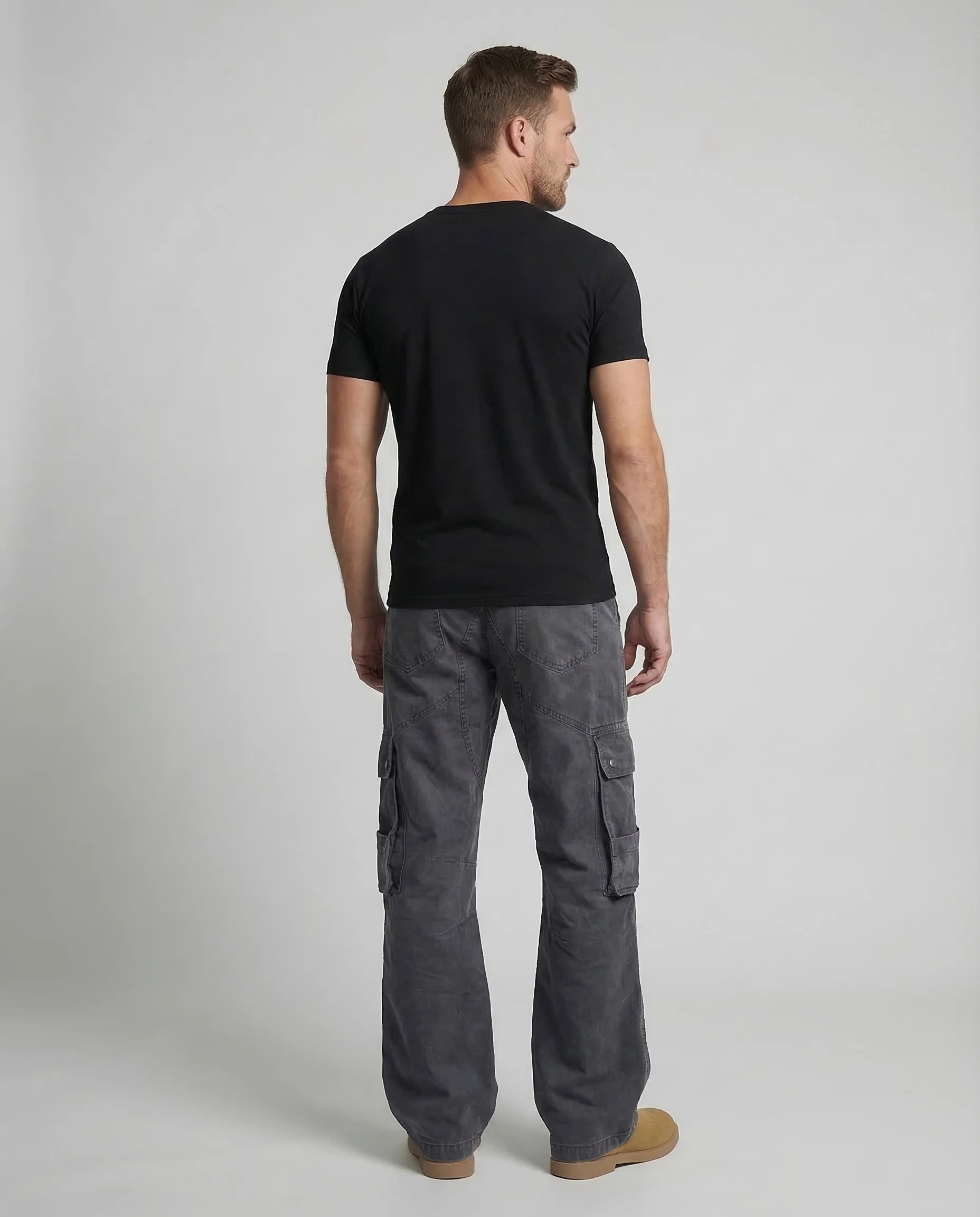 Herren Cargohose Weit - Image 4