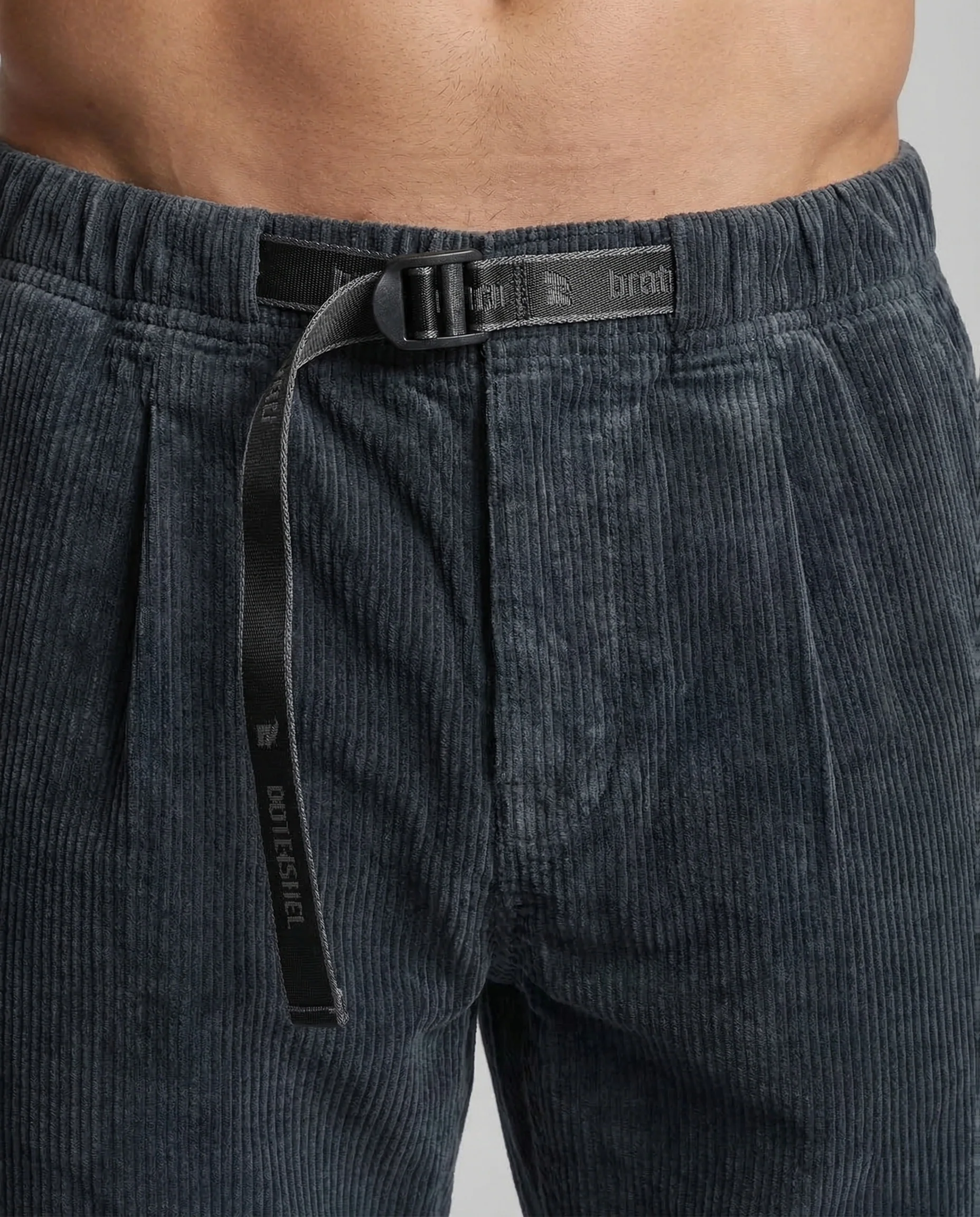 Herren Cordhose Weit Gürtel - Image 3