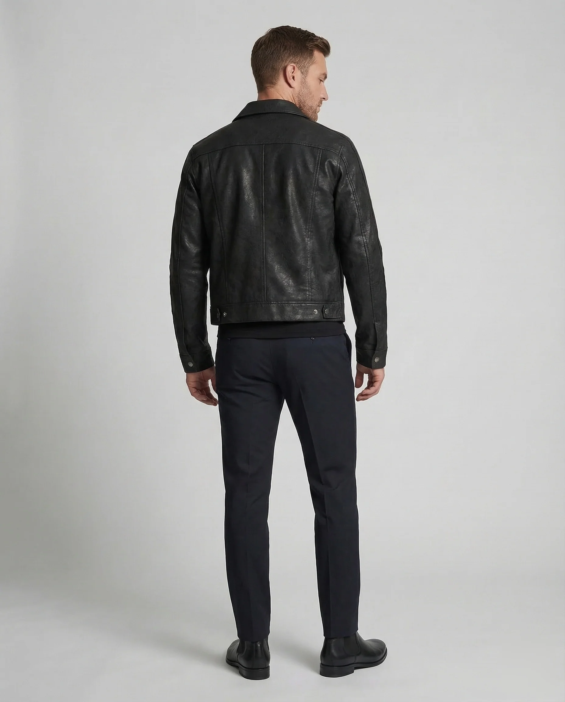 Herren Jeans Weit Used - Image 4