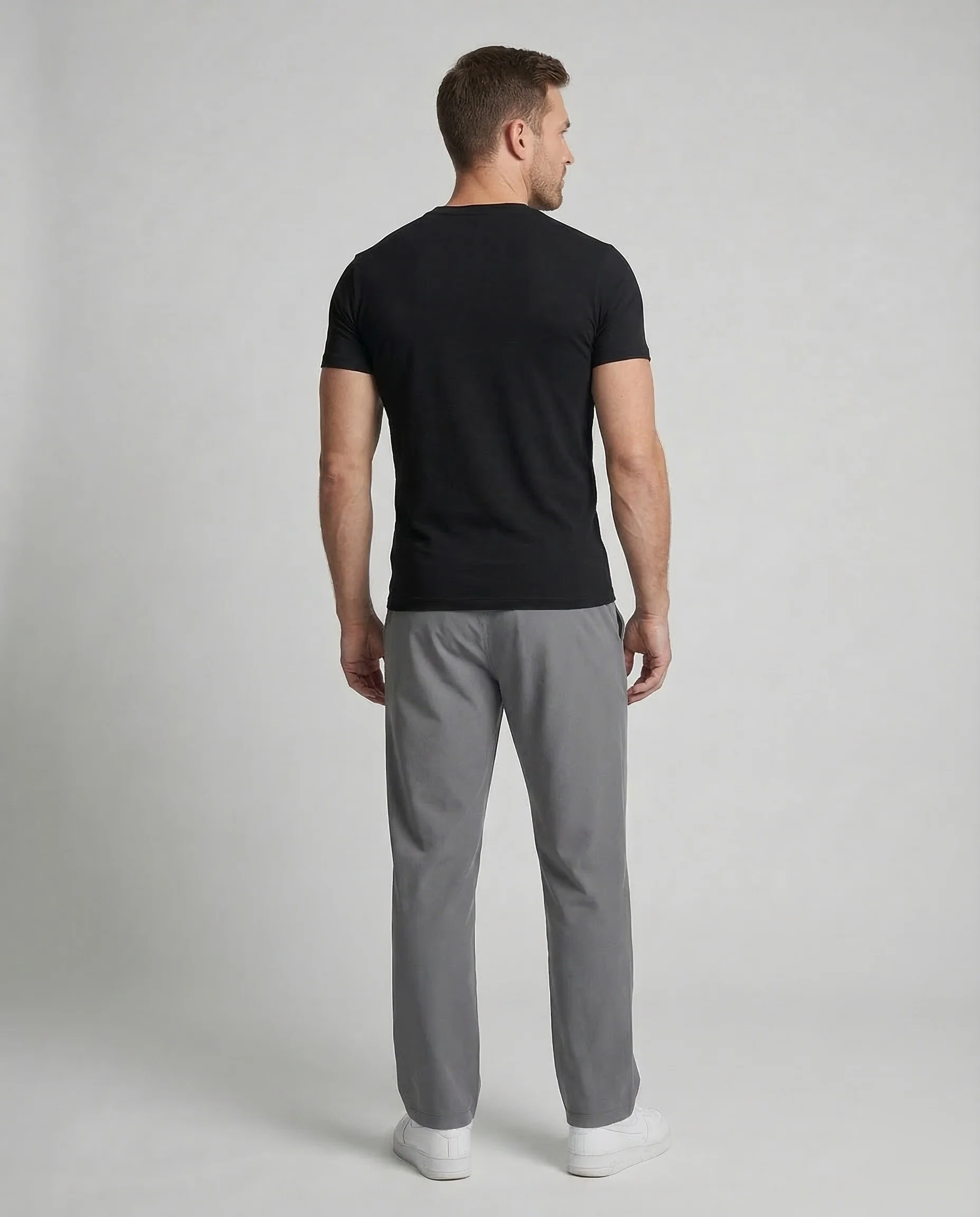 Herren Jersey Freizeithose - Image 4
