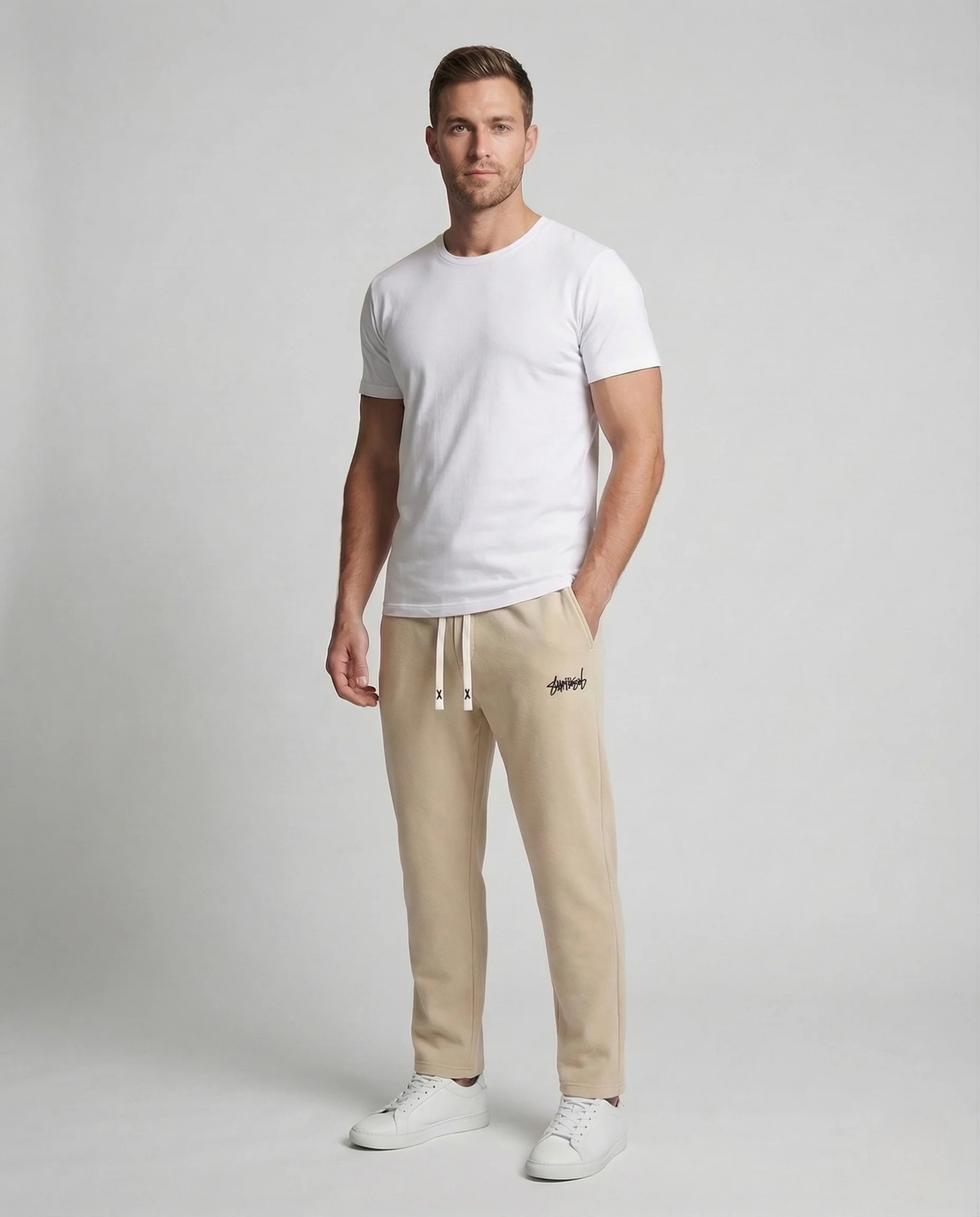 Herren weite Sweathose mit Komfortbund - Image 2
