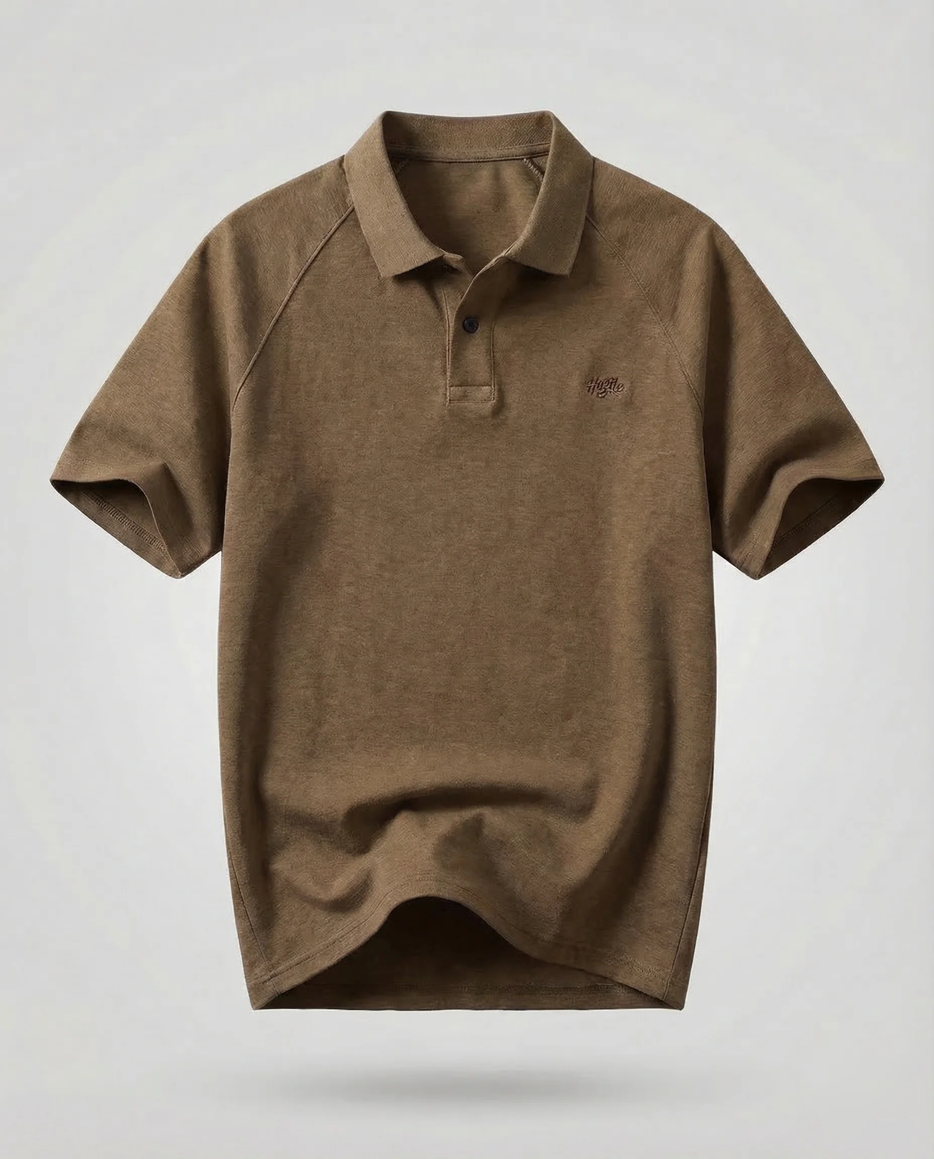 Herren Poloshirt weit mit Raglanärmeln und Polokragen - Image 7