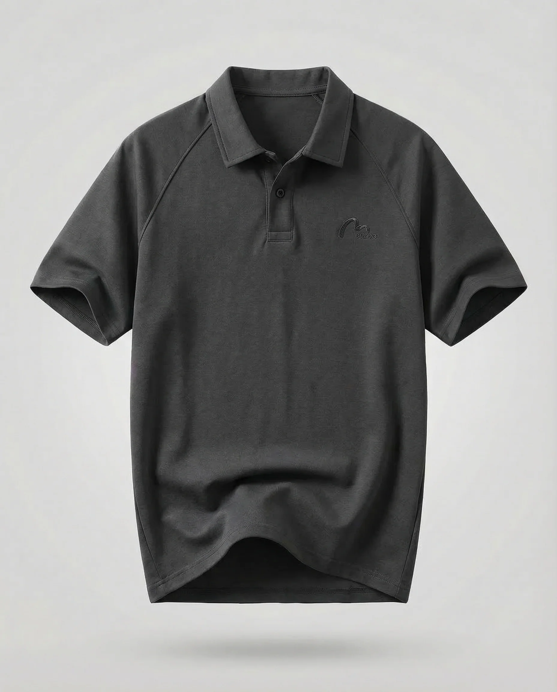 Herren Poloshirt weit mit Raglanärmeln und Polokragen - Image 9