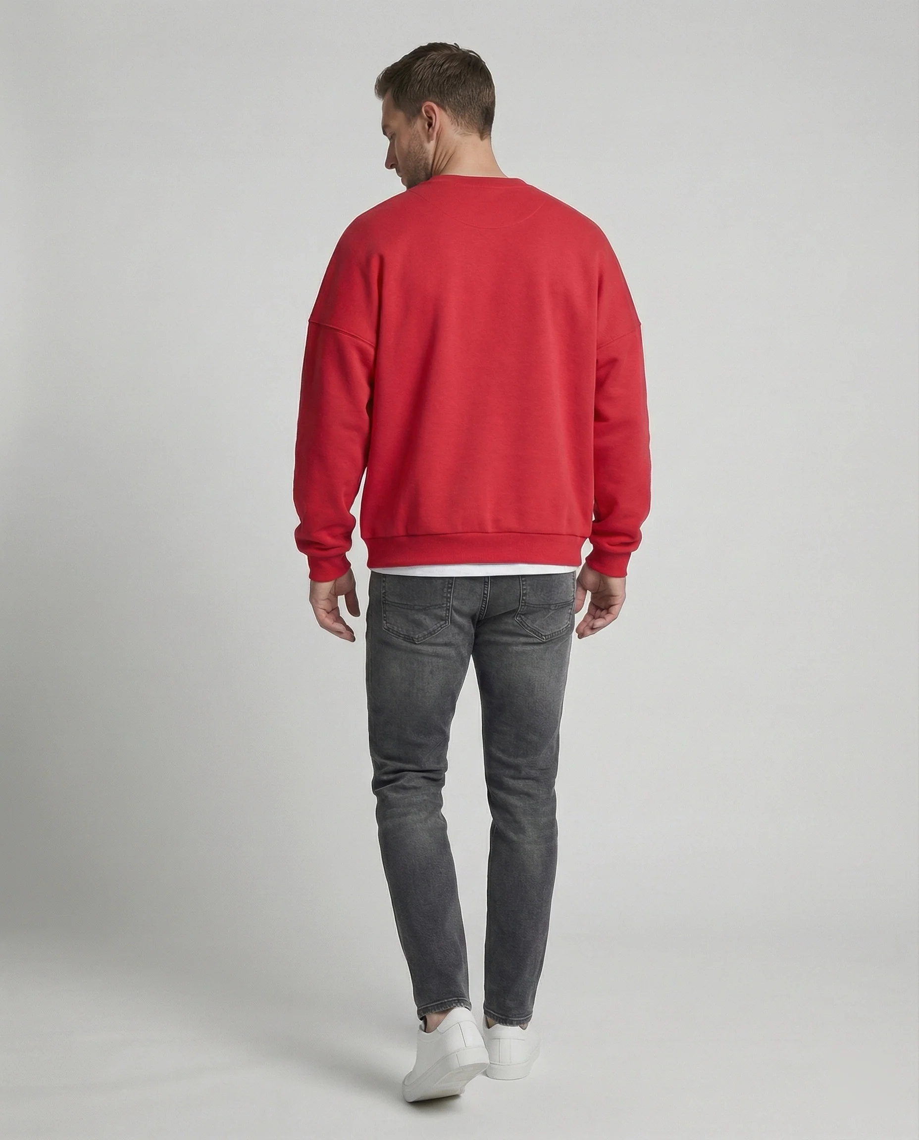 Freizeitkleidung Herren Sweatshirt Oversize - Image 12