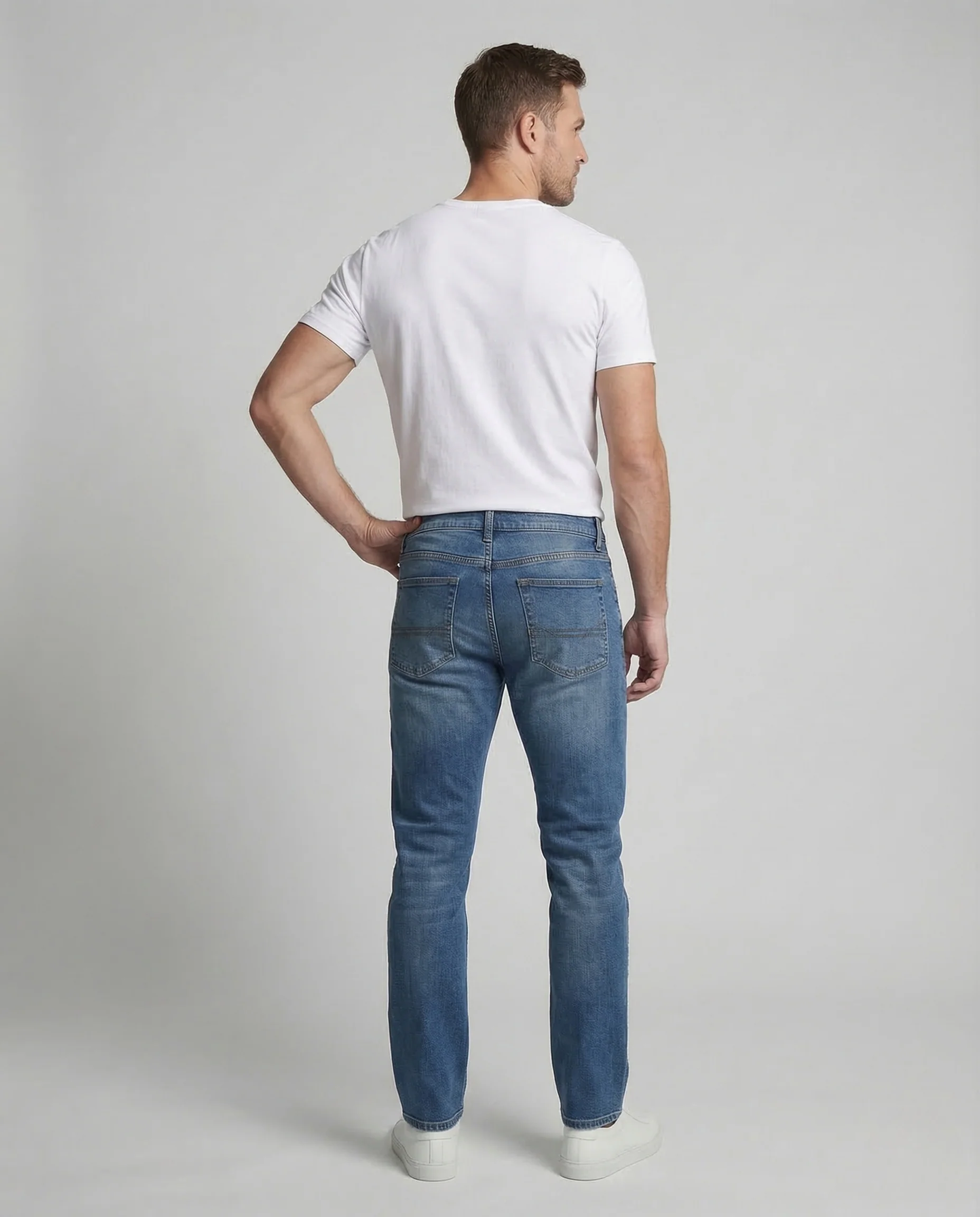 Herren Jeans Slim Konisch - Image 4