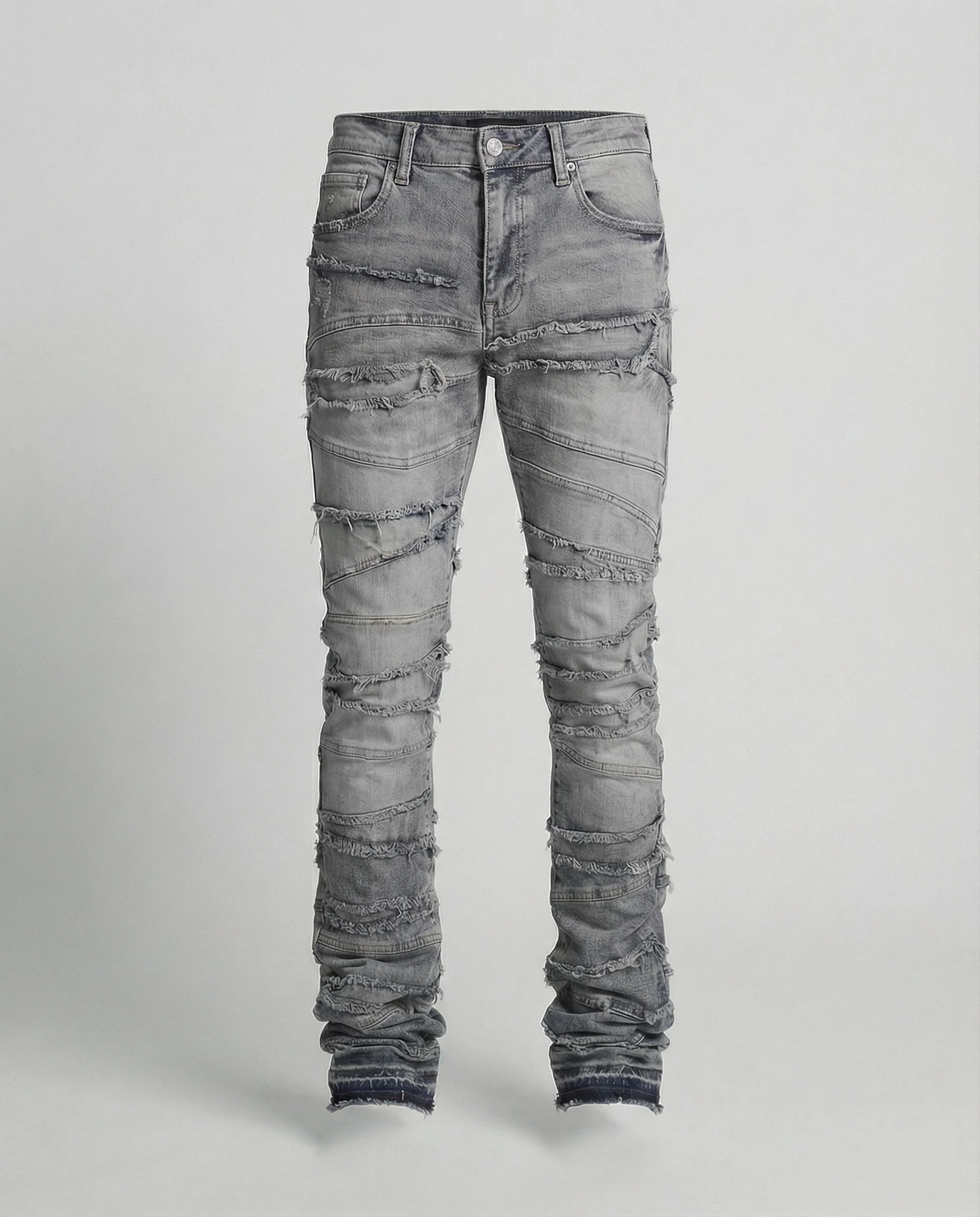 Herren Destroyed Jeans Slim Fit - Image 2