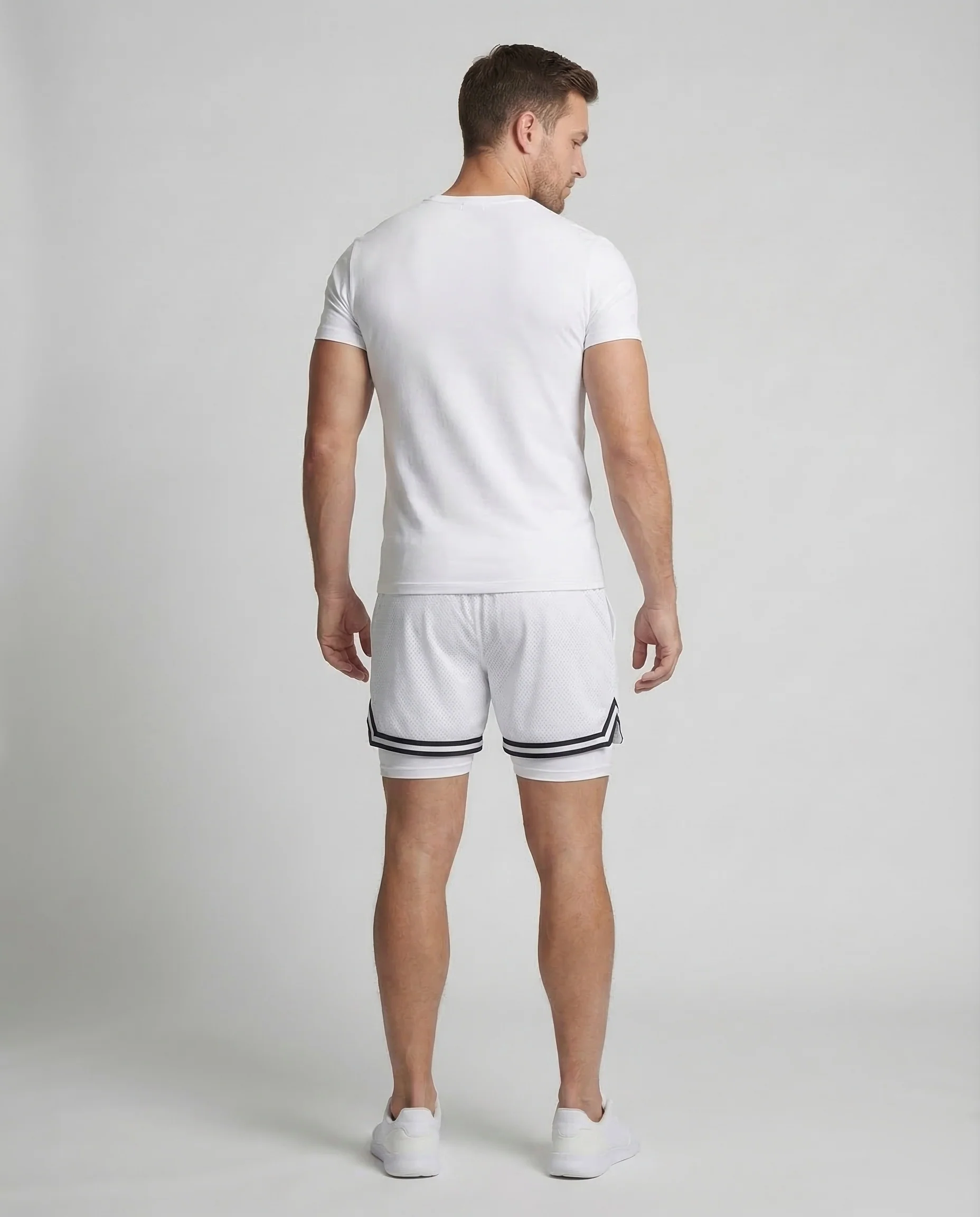 Herren Basketballshorts 2in1 - Image 4