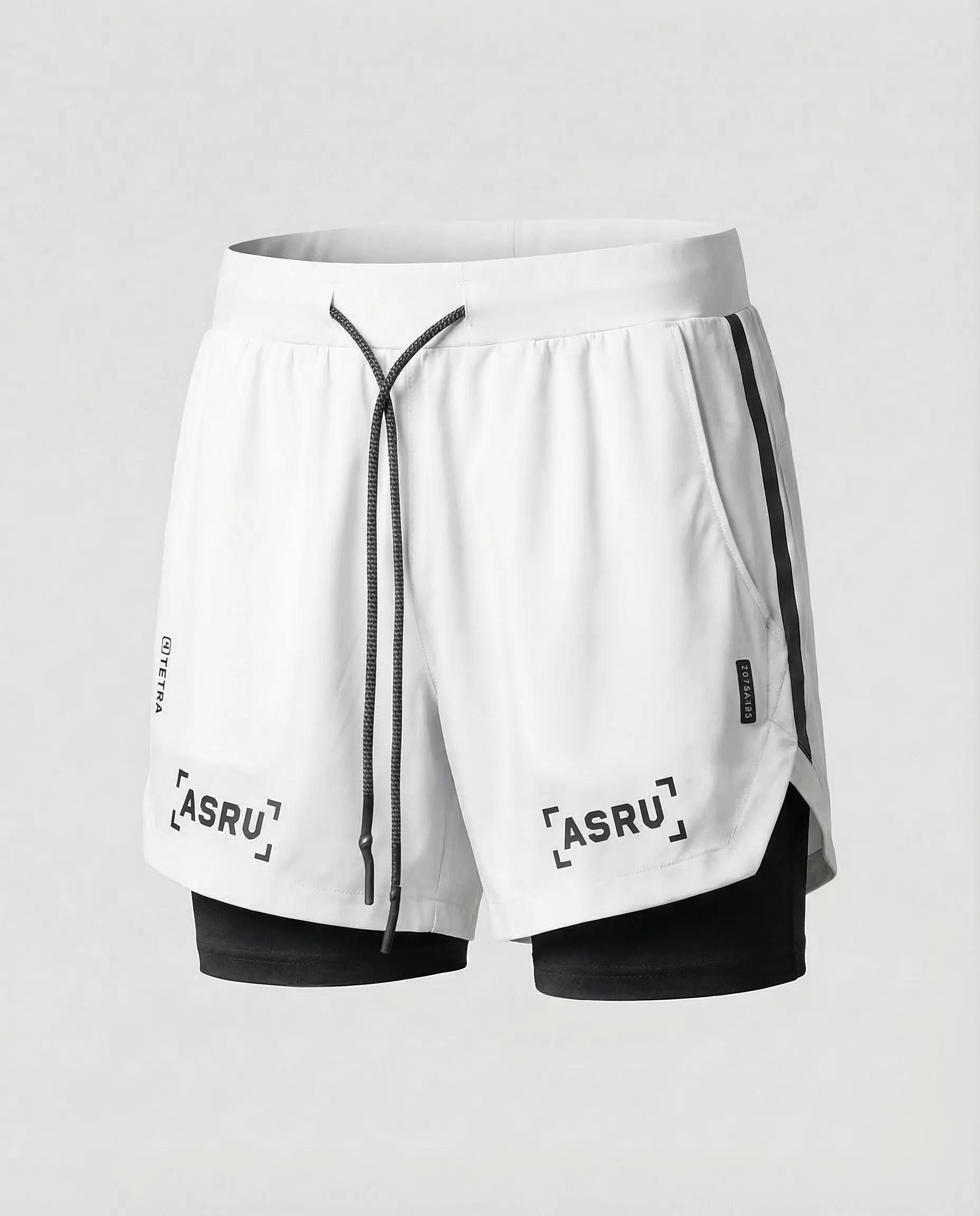 Herren Laufshorts 2in1 Kompression - Image 5