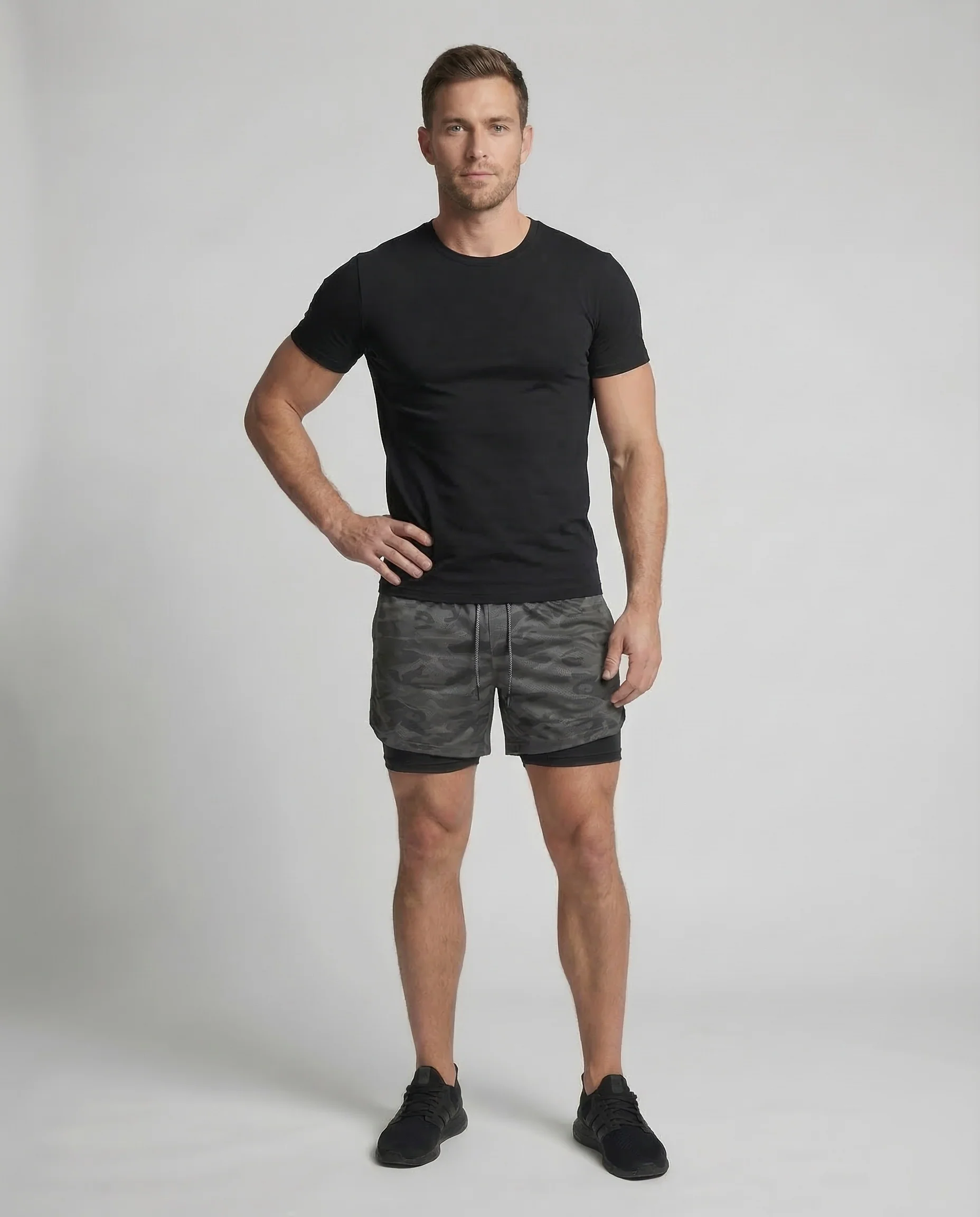 Herren Laufshorts 2in1 Smartphone - Image 2