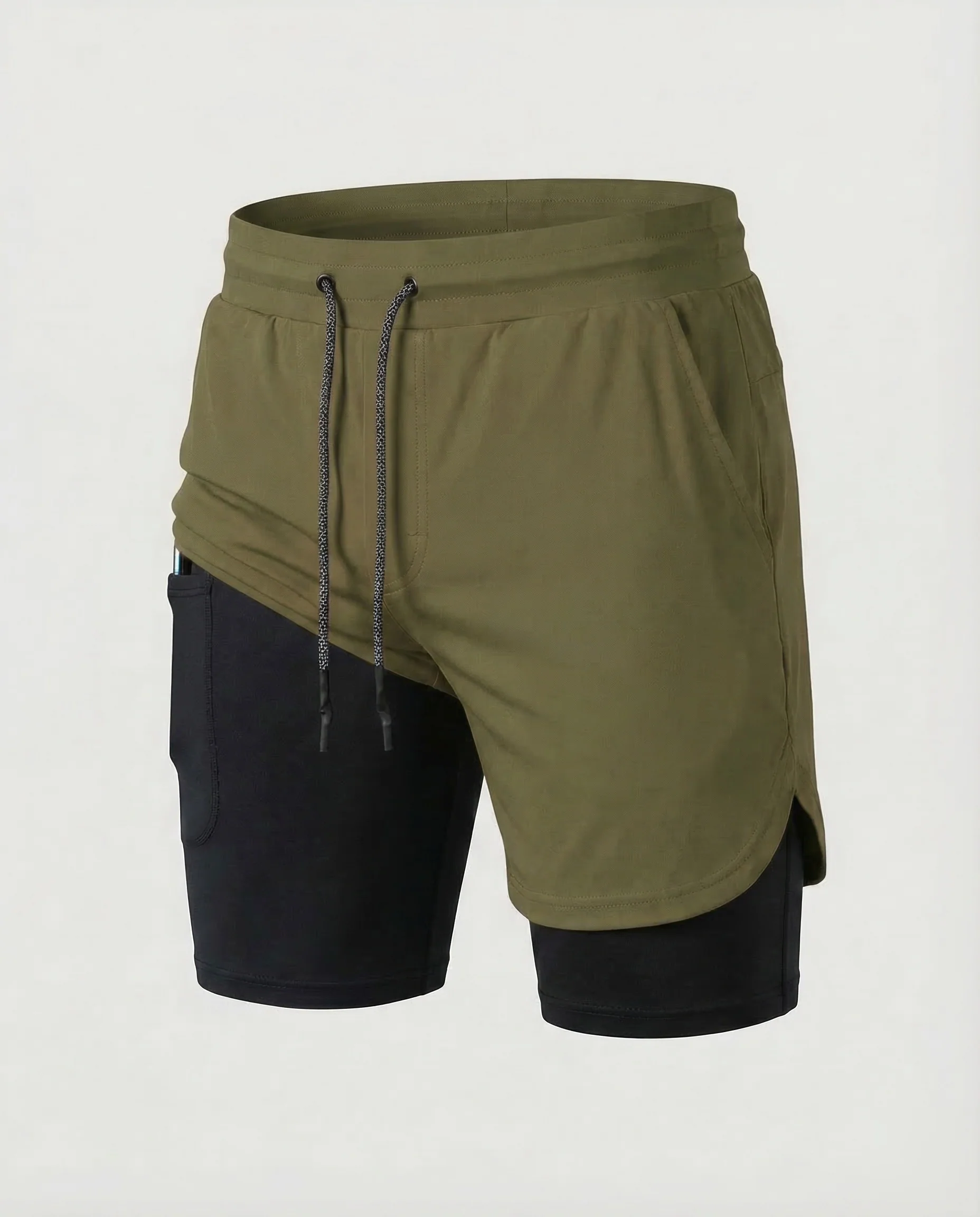 Herren Trainingsshorts 2in1 Kompression - Image 6