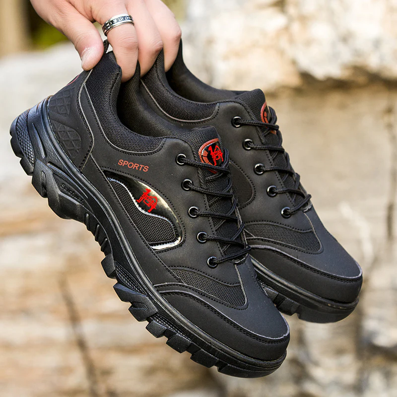Herren Outdoor-Sneaker mit rutschfester Sohle und atmungsaktivem Obermaterial Heidi Mode - Image 2